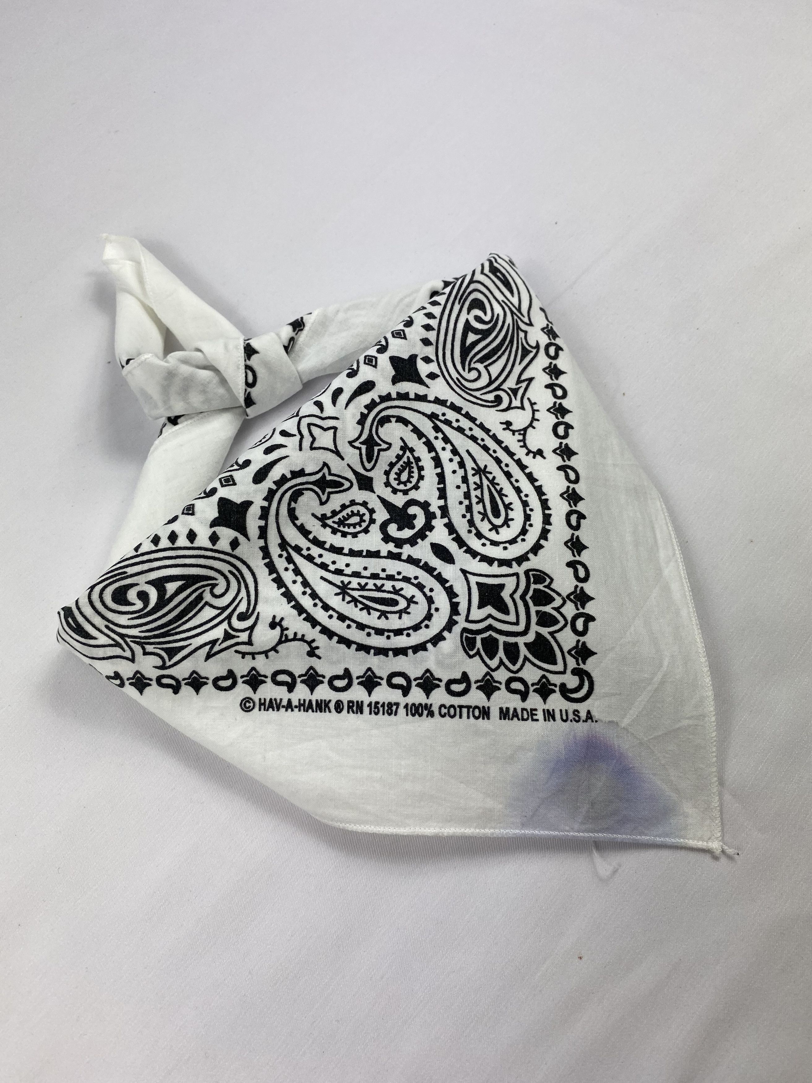 Vintage Paislee Handkerchief / Bandana / Neckerchief Size ONE SIZE - 2 Thumbnail