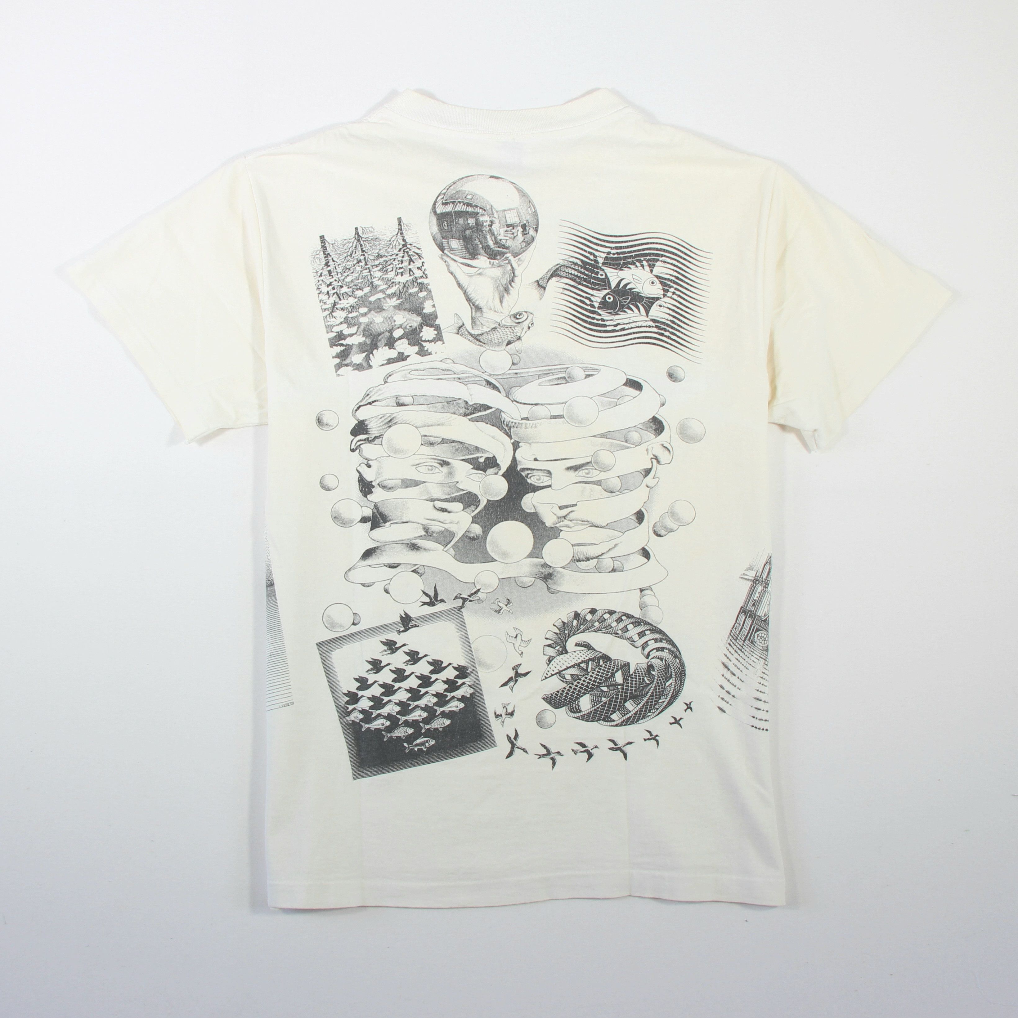 Other Vintage 1992 M.C. Escher All-over print Shirt L Size US L / EU 52-54 / 3 - 2 Thumbnail
