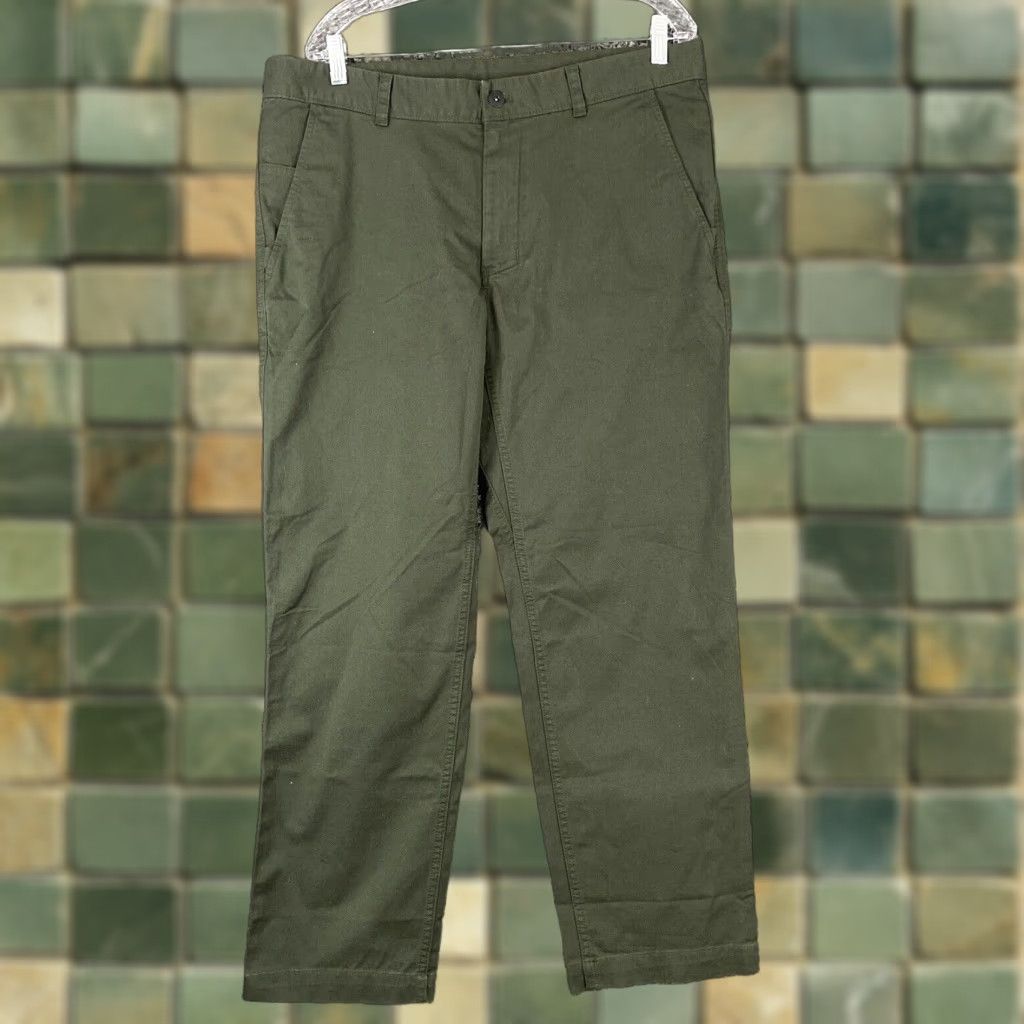 The North Face THE NORTH FACE Green Chino Pants 38x29 Mens Regular Size US 38 / EU 54 - 1 Thumbnail