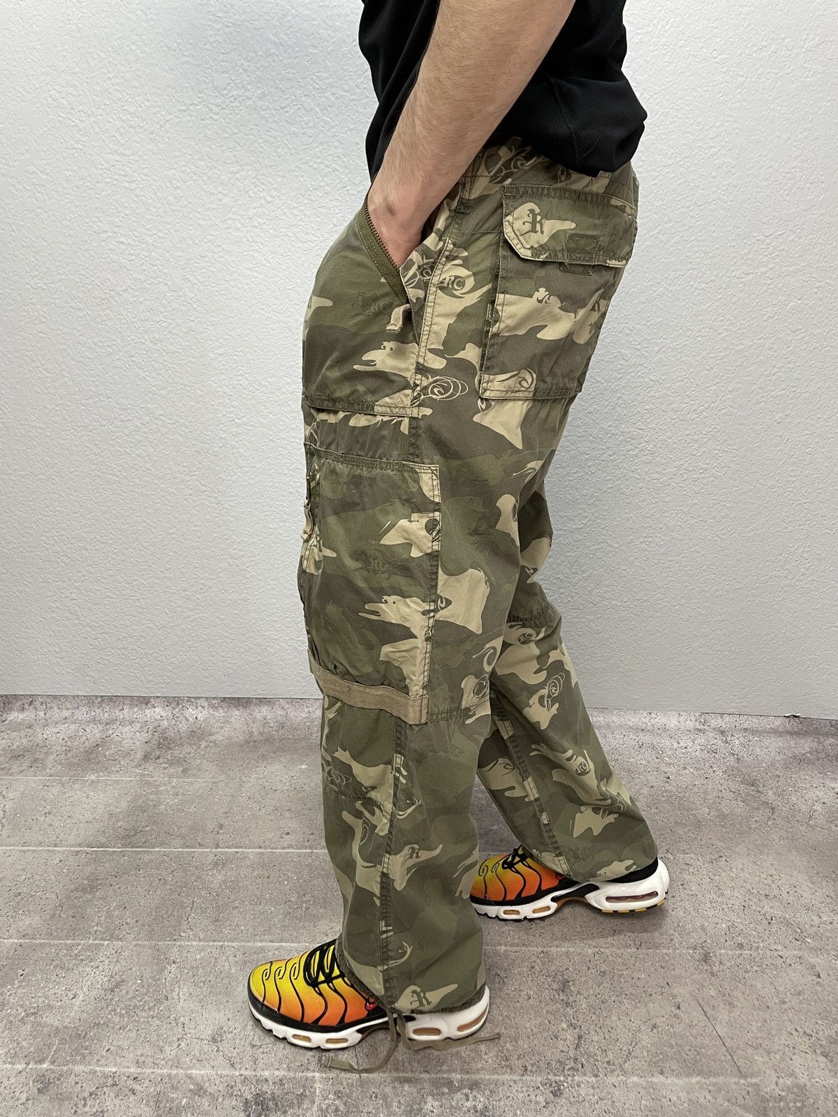 Rip Curl Vintage Junya Watanabe Style Striped Opium Denim Jeans Y2K Size US 30 / EU 46 - 3 Thumbnail
