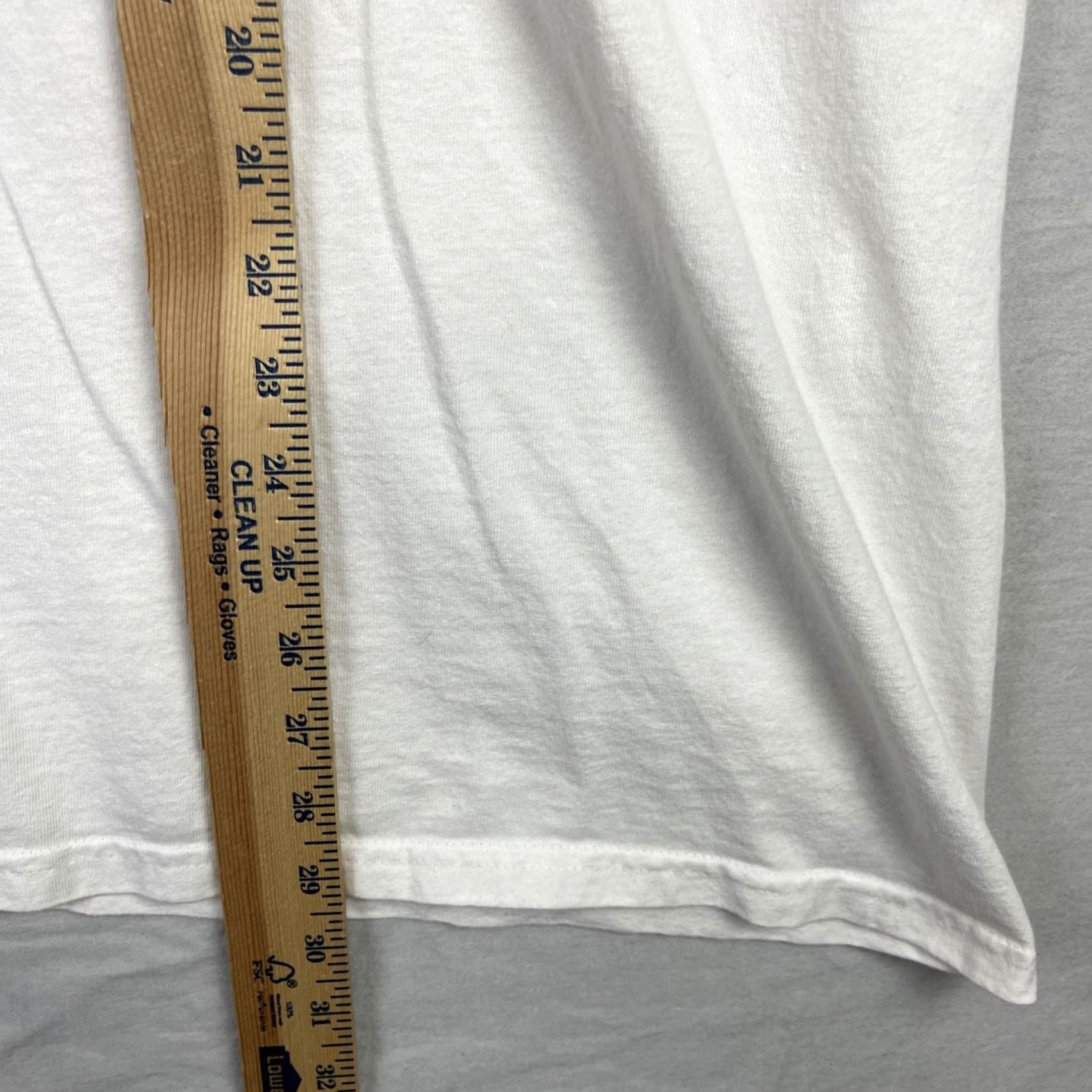Vintage Mister Cartoon Shirt Mens 3XL White T-Shirt Cartoon Tattoo City Hip Hop Y2K Tee brandsed Logo Size US XXL / EU 58 / 5 - 7 Thumbnail