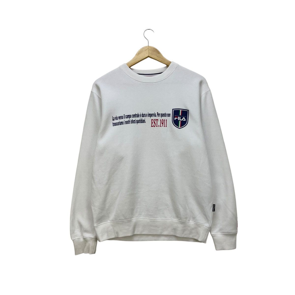 Fila 💥Vintage Fila Sweatshirt Size US M / EU 48-50 / 2 - 1 Thumbnail