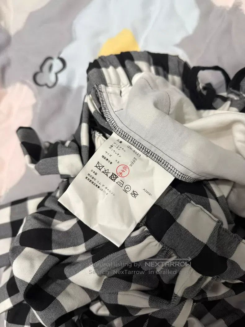 Comme des Garcons Comme Des Garcons size XS Main Line Black and White Plaid Size 25" / US 0 / IT 36 - 4 Thumbnail