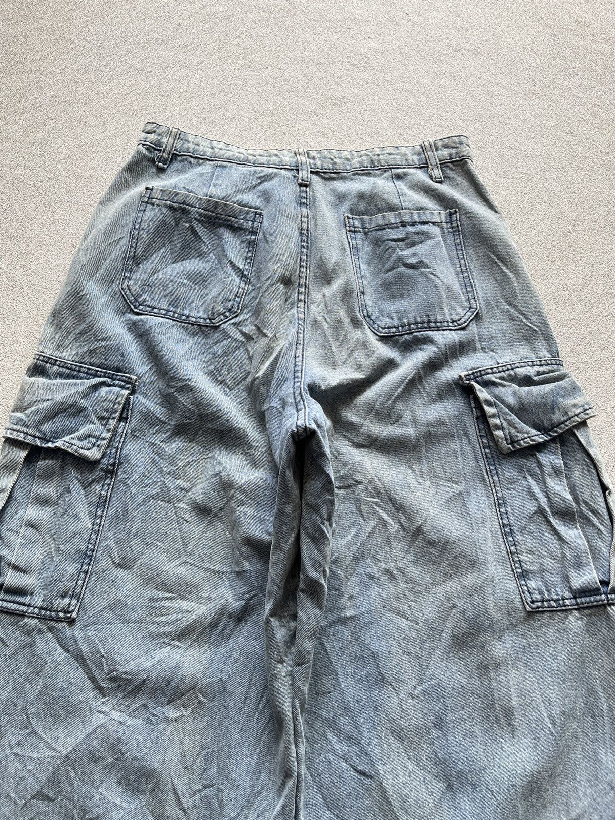 Yohji Yamamoto 2000s Cargo Super Wide Balloon Pants Size US 32 / EU 48 - 6 Thumbnail