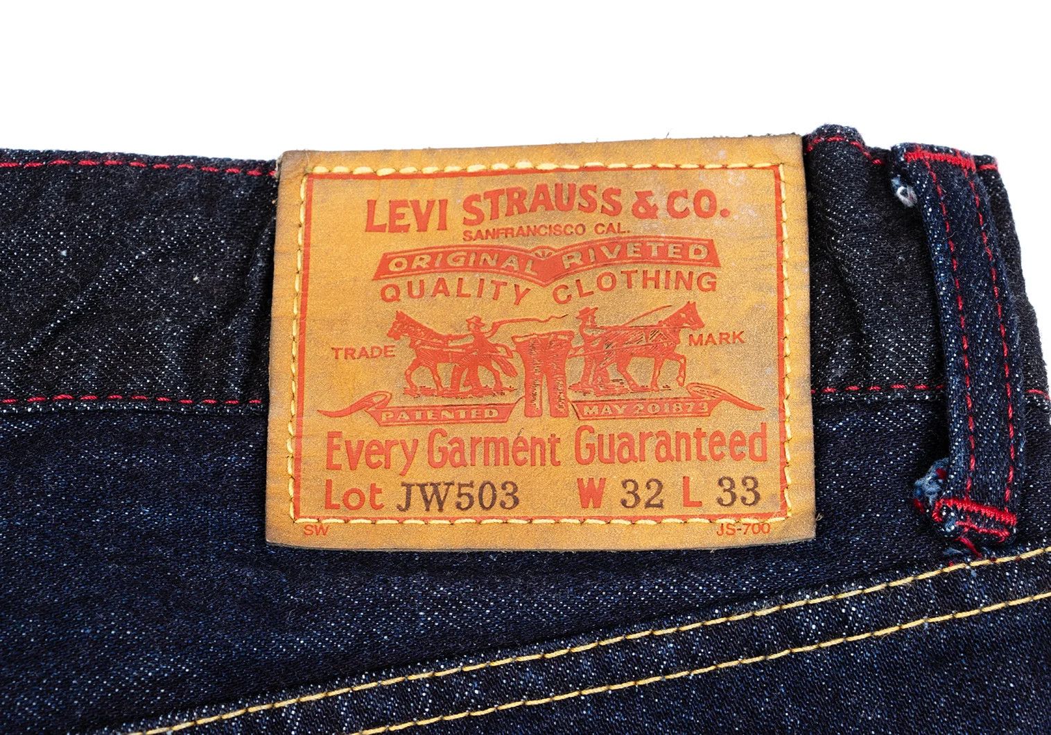Junya Watanabe Color-Blocked Indigo Denim Short Painter Pants Size US 30 / EU 46 - 8 Thumbnail