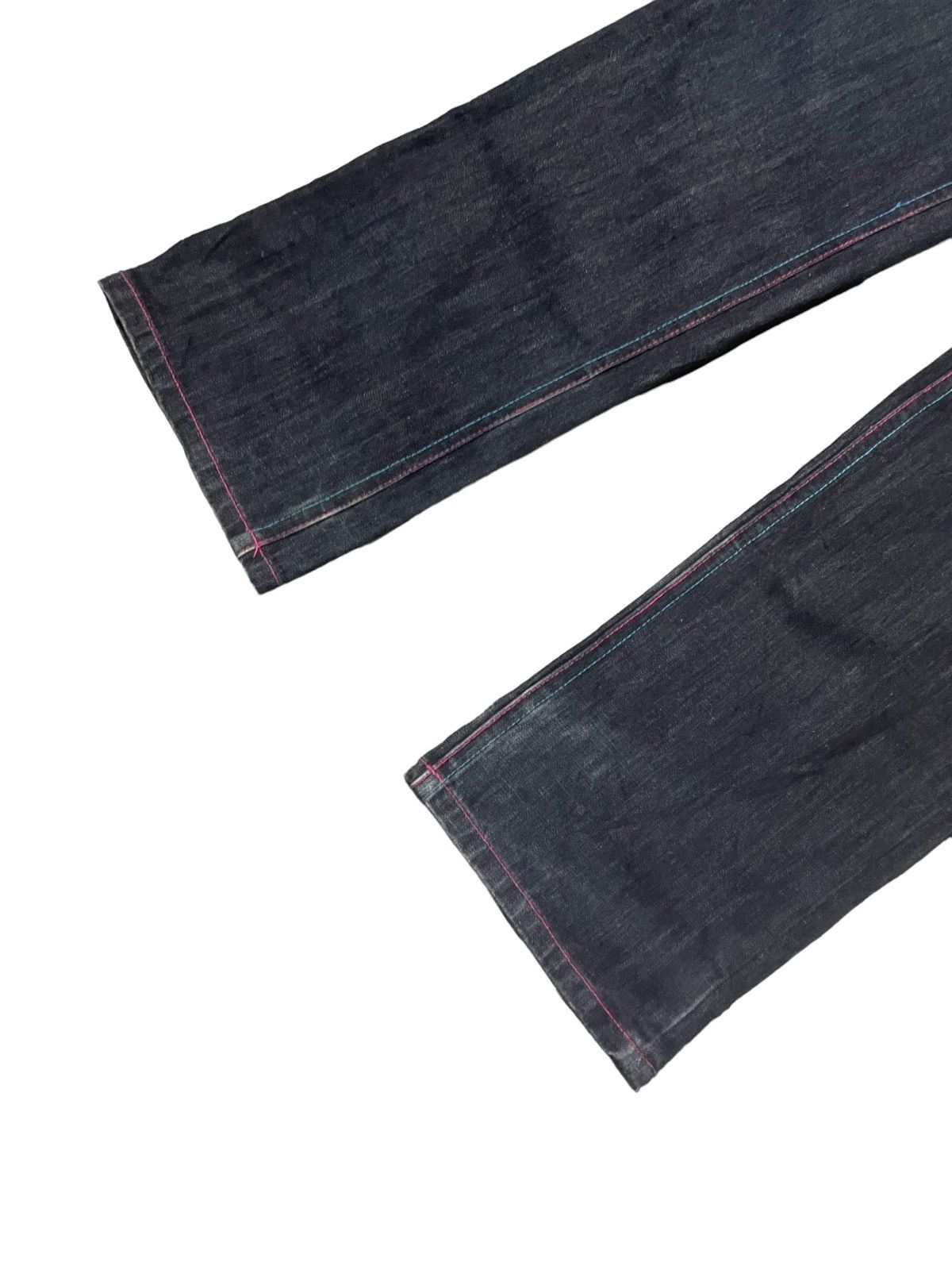 Japanese Brand Clone Devgru Daicock graffiti Evisu Styled Men Denim Pants Size US 30 / EU 46 - 15 Thumbnail