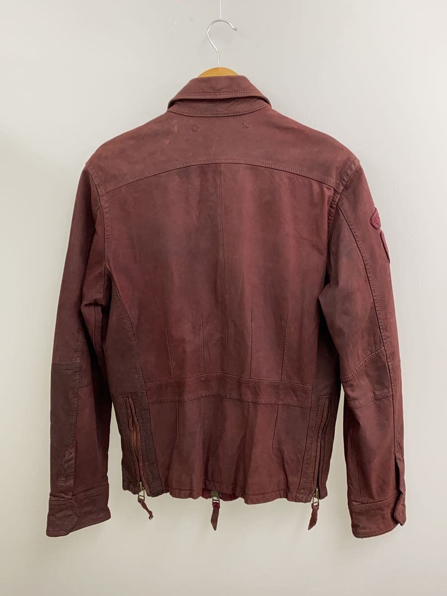 Avirex Avirex Plain Goat Leather Jacket Blouson Bordeaux Size US L / EU 52-54 / 3 - 2 Thumbnail