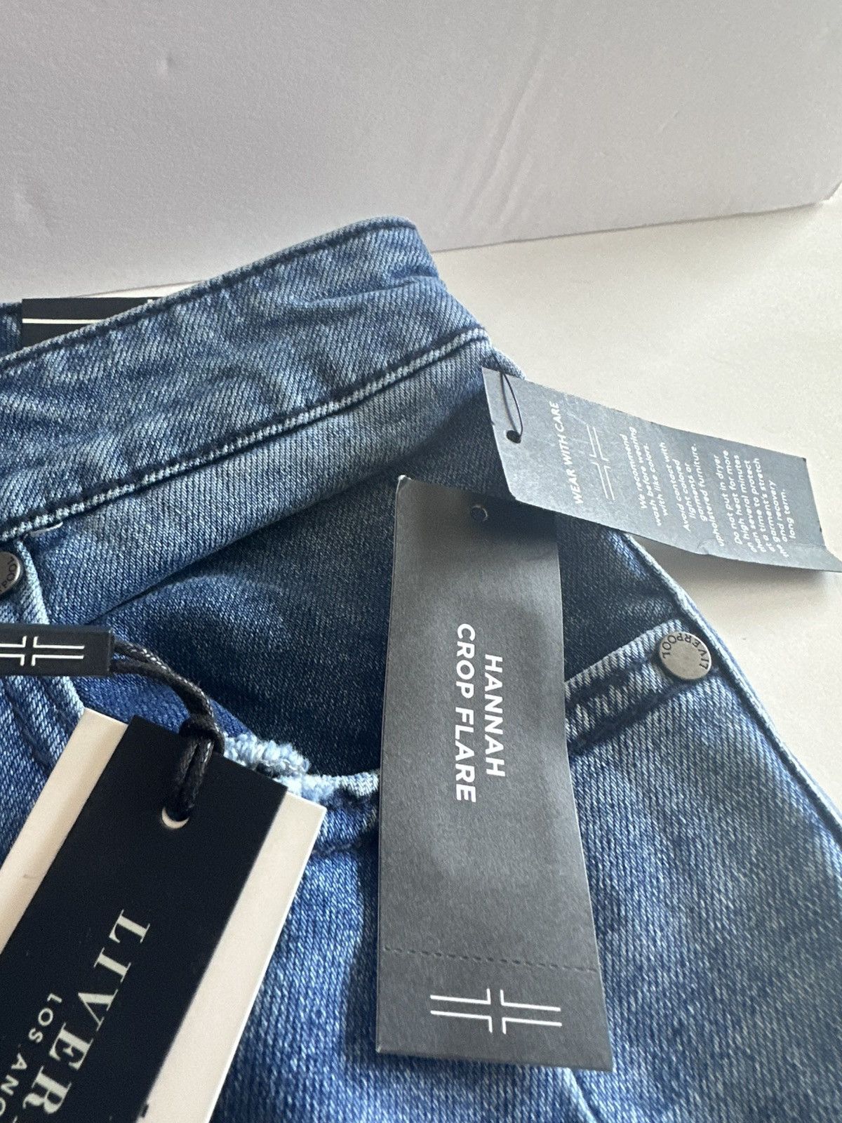 Other Liverpool Hanna Crop Flare Sz 10/30 NWT $119 Tremont Color Size 30" / US 8 / IT 44 - 4 Thumbnail