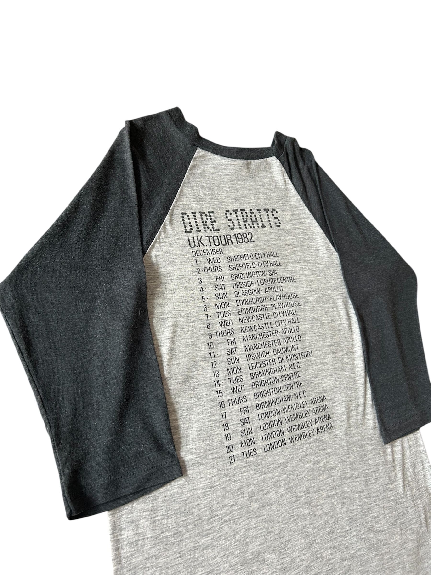 Other Dire Straits "Love Over Gold" UK Tour 1982 1Spruce Raglan Size US M / EU 48-50 / 2 - 4 Thumbnail