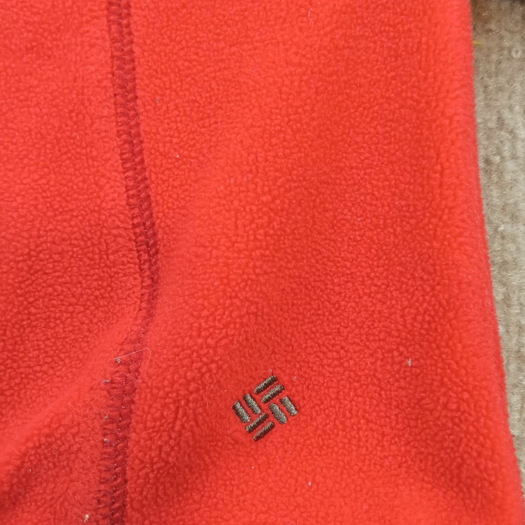 Vintage Columbia Red Fleece Pullover Sweatshirt Womens Medium Long Sleeve Size M / US 6-8 / IT 42-44 - 7 Thumbnail