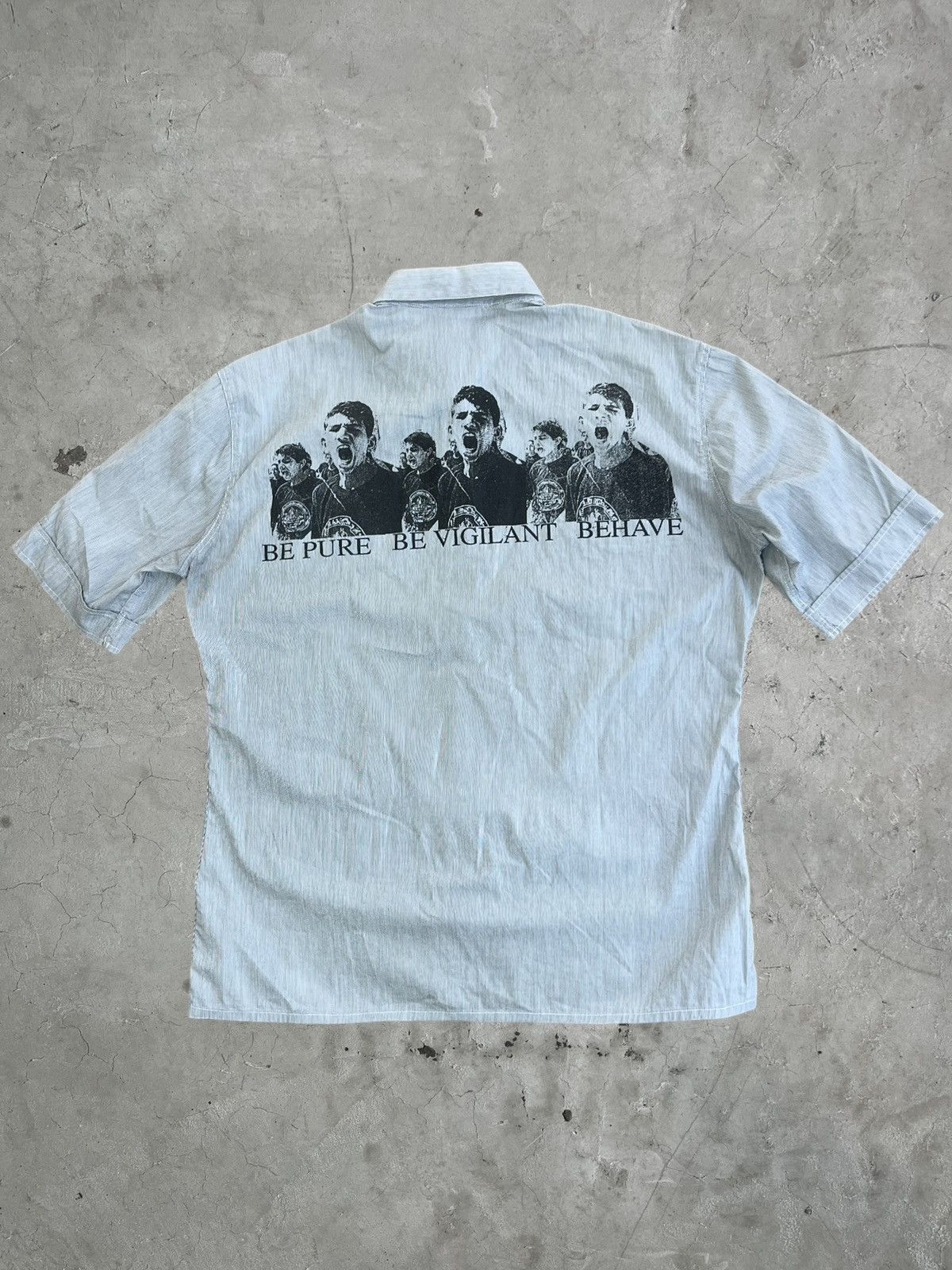 Raf Simons SS/02 Raf Simons BeHave Shirt Size US M / EU 48-50 / 2 - 2 Thumbnail