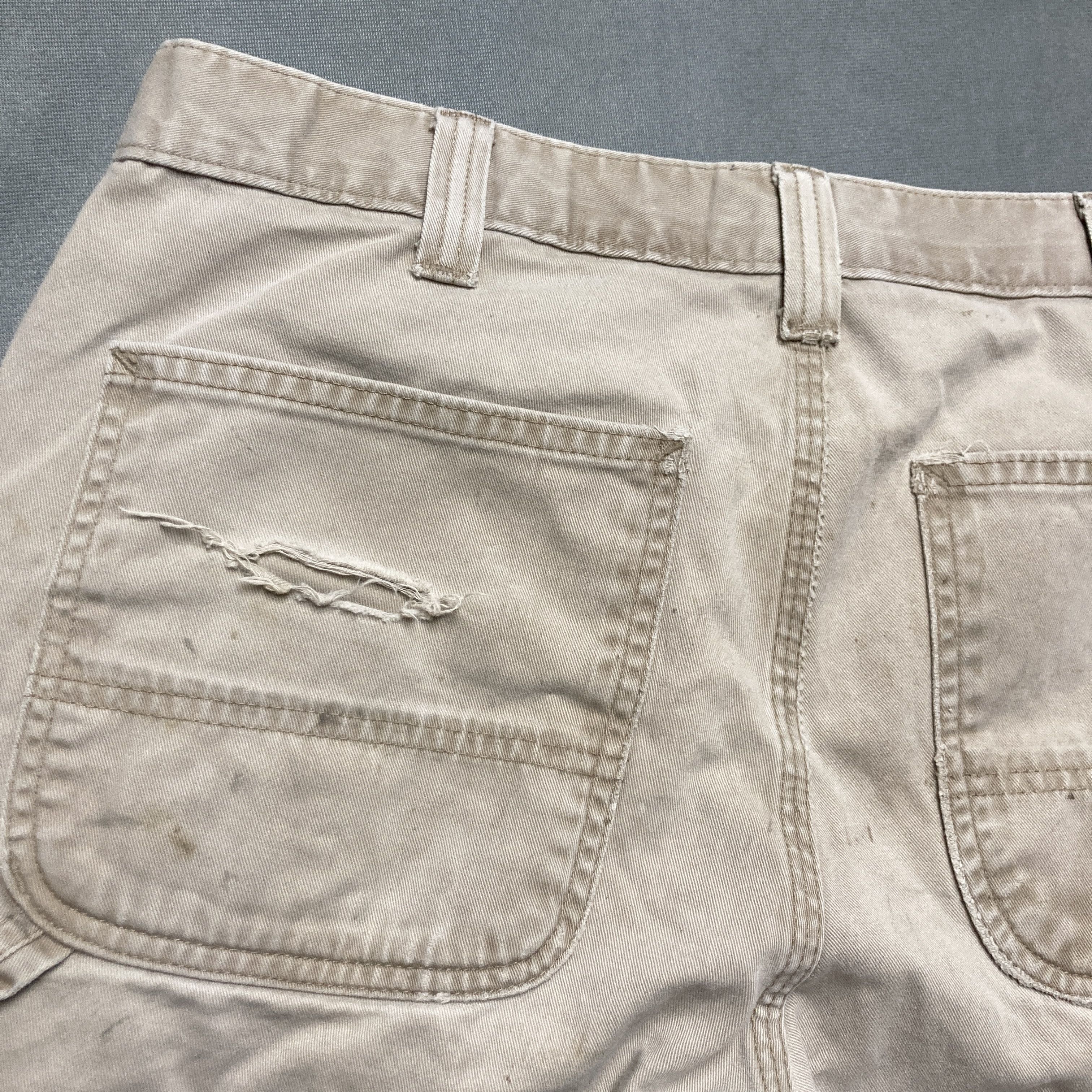 Carhartt Carhartt B324 Field Khaki Washed Twill Carpenter Pants 32x30 Size US 32 / EU 48 - 12 Thumbnail