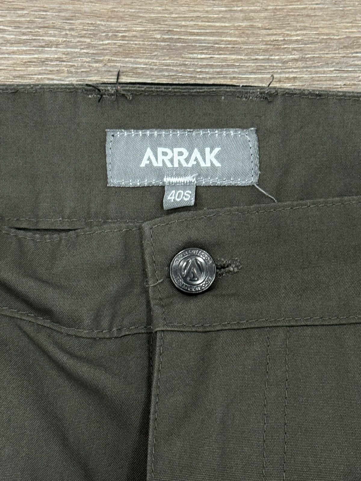 Other UK Arrak Outdoor Active Stretch Pants - Olive/Black Size US 31 - 9 Thumbnail