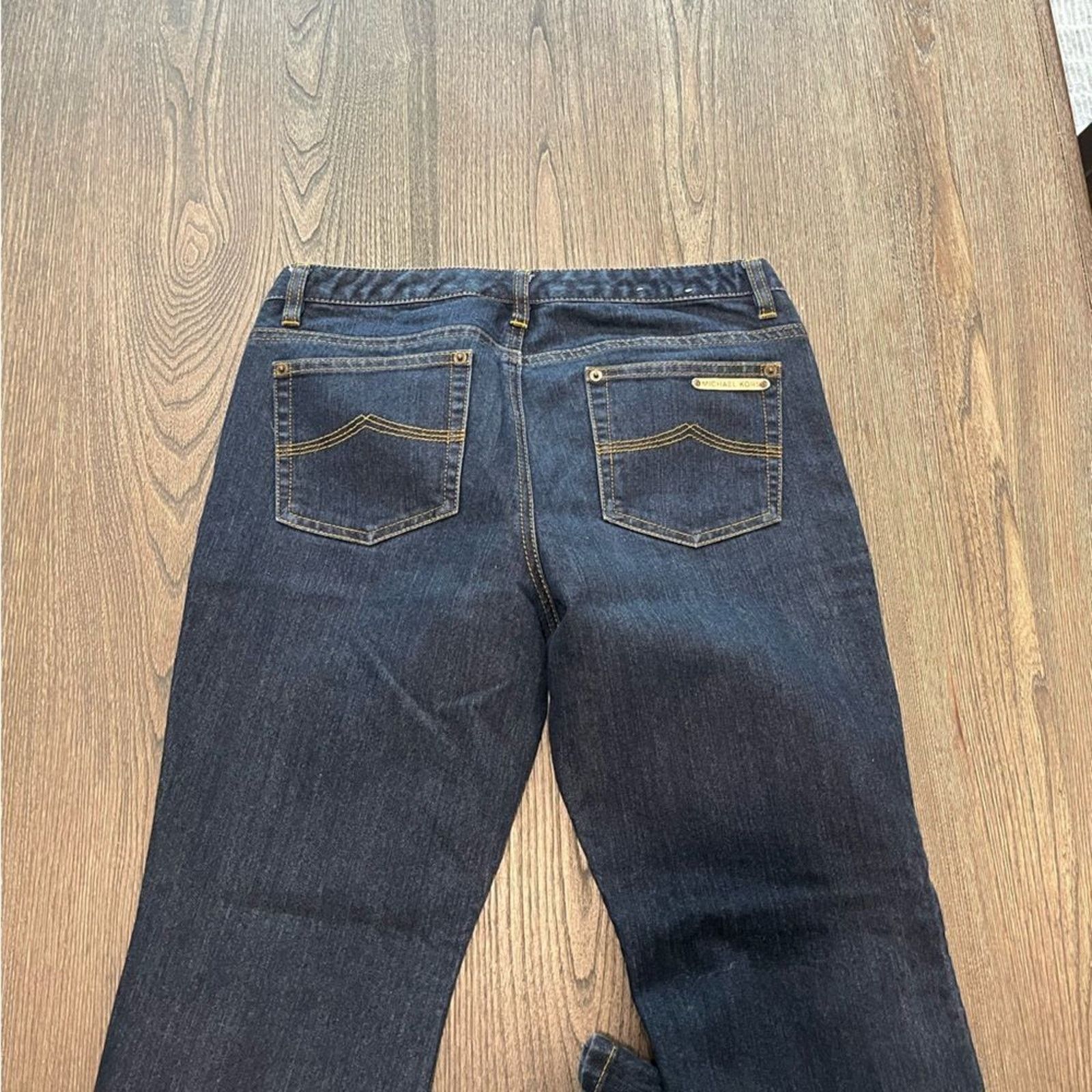 Michael Kors Michael Kors Dark Wash Denim Jeans Flare Leg Size 8 Size 30" / US 8 / IT 44 - 10 Thumbnail
