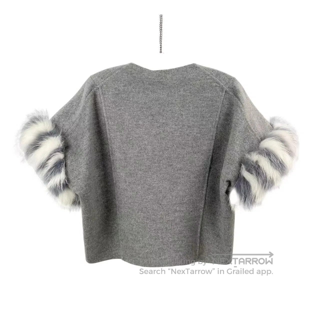 Fendi Fendi Cashmere fur patchwork coat| Size XS / US 0-2 / IT 36-38 - 2 Thumbnail