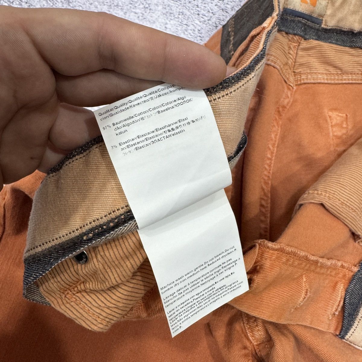 Hugo Boss Hugo Boss Orange Mens 31/32 size Size US 31 - 7 Thumbnail