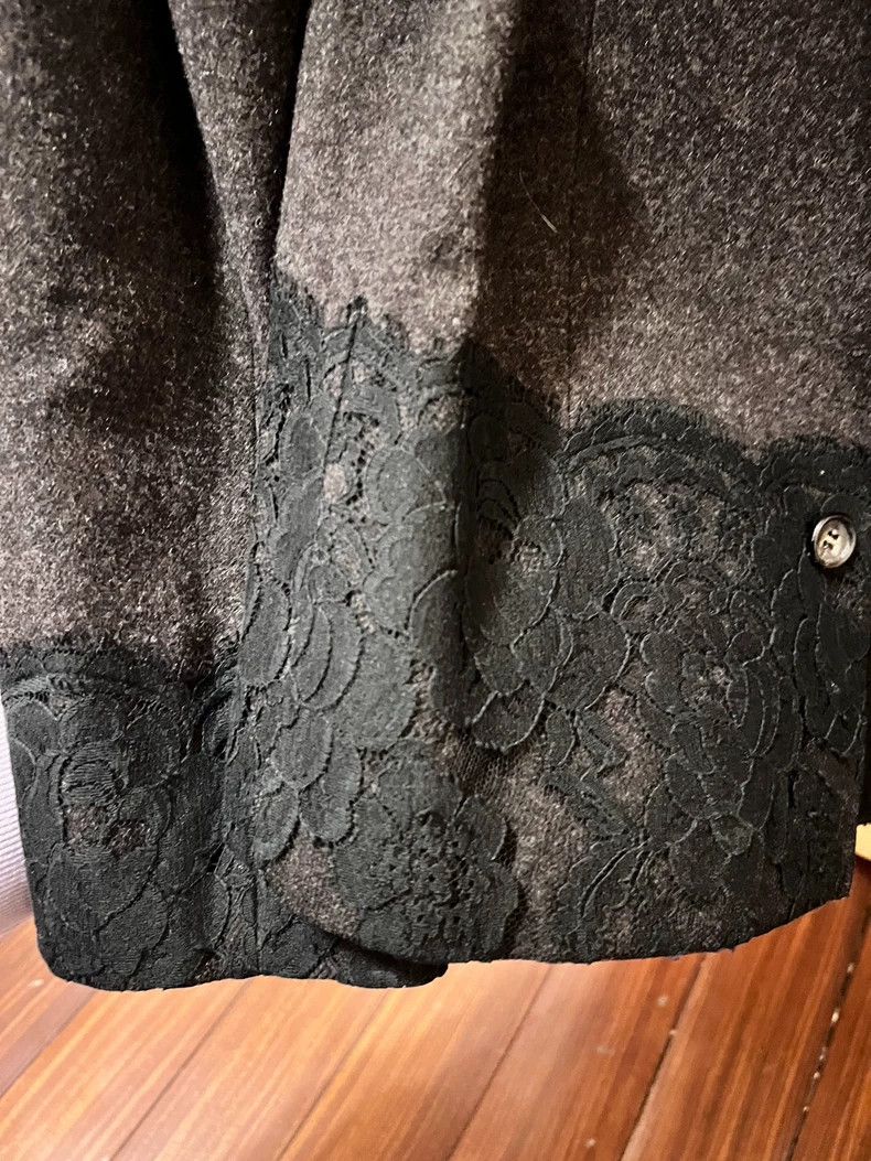 Comme des Garcons Comme Des Garcons Wool lace short jacket 2502-Nextarrow Size M / US 6-8 / IT 42-44 - 4 Thumbnail