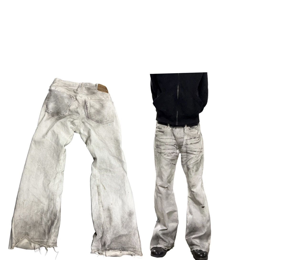 Other H21jsa «Zebra X Dirt denim» Size US 29 - 1 Thumbnail