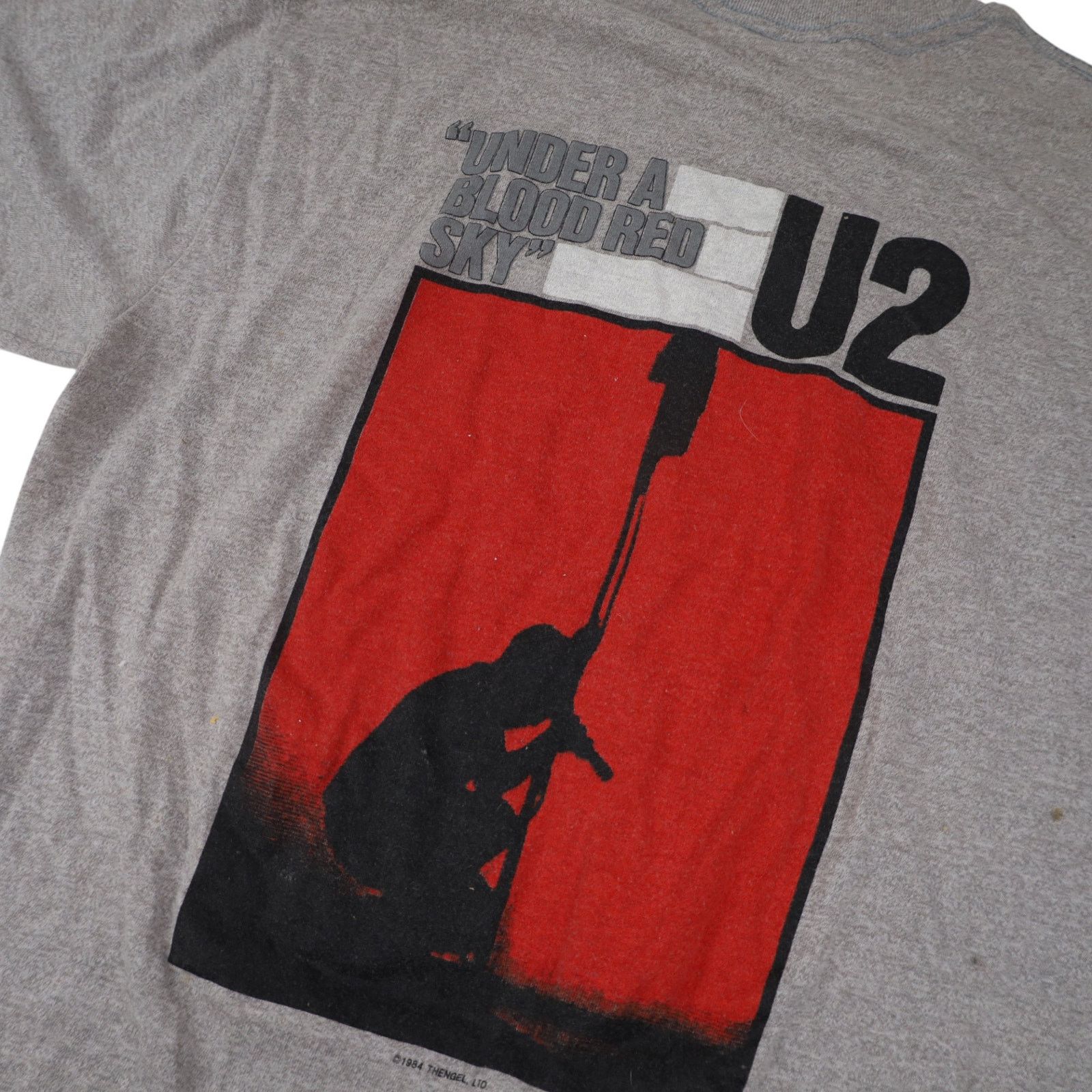 Band Tees × Vintage Vintage 1984 U2 "Under a Blood Red Sky" Graphic Band Tee Size US L / EU 52-54 / 3 - 15 Thumbnail