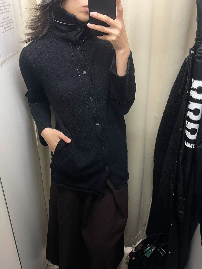 Yohji Yamamoto Yohji Yamamoto17aw Wool Cardigan Top shirt 2503-Nextarrow Size US L / EU 52-54 / 3 - 2 Thumbnail