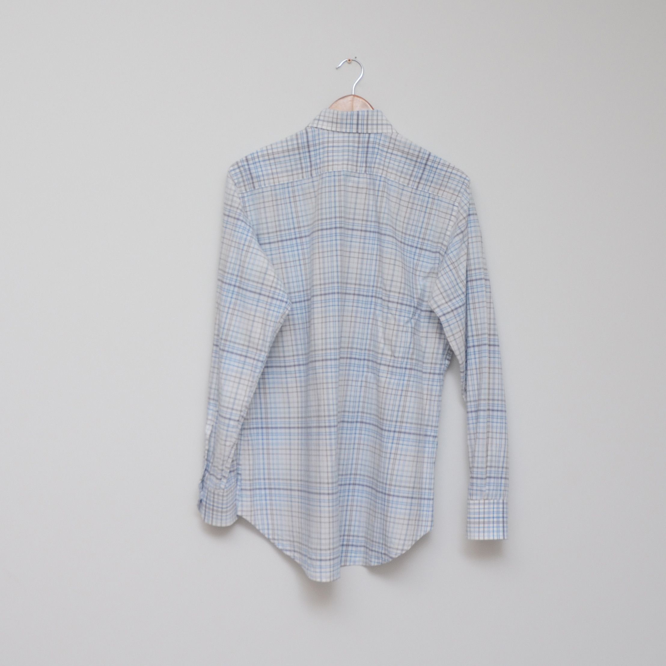 Etro Luxury Etro Men's Shirt Size 40 / M — Blue Check Size US M / EU 48-50 / 2 - 3 Thumbnail