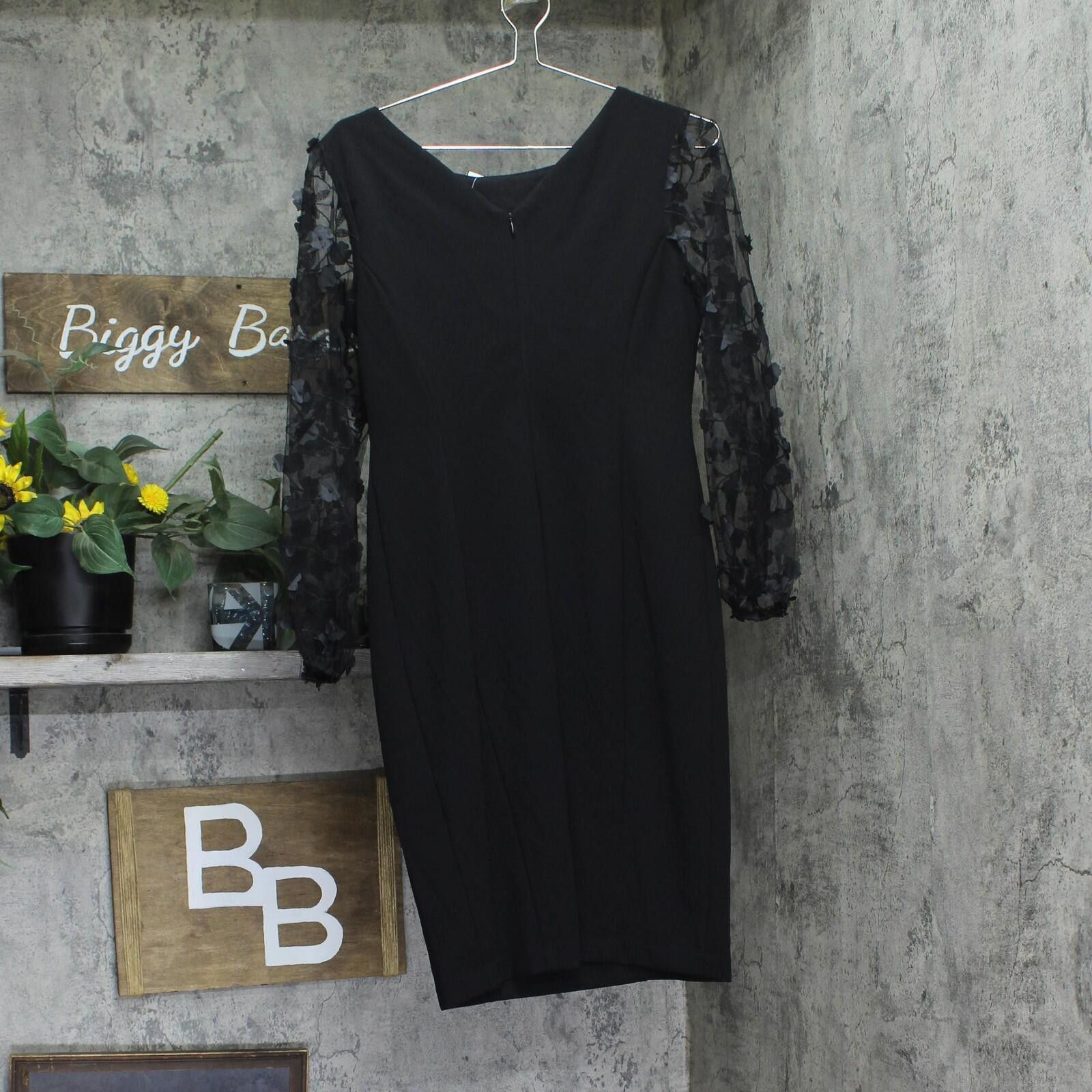 Other Connected Apparel Long Applique Dress Tlb37170p1 Black 4p Size S / US 4 / IT 40 - 2 Thumbnail
