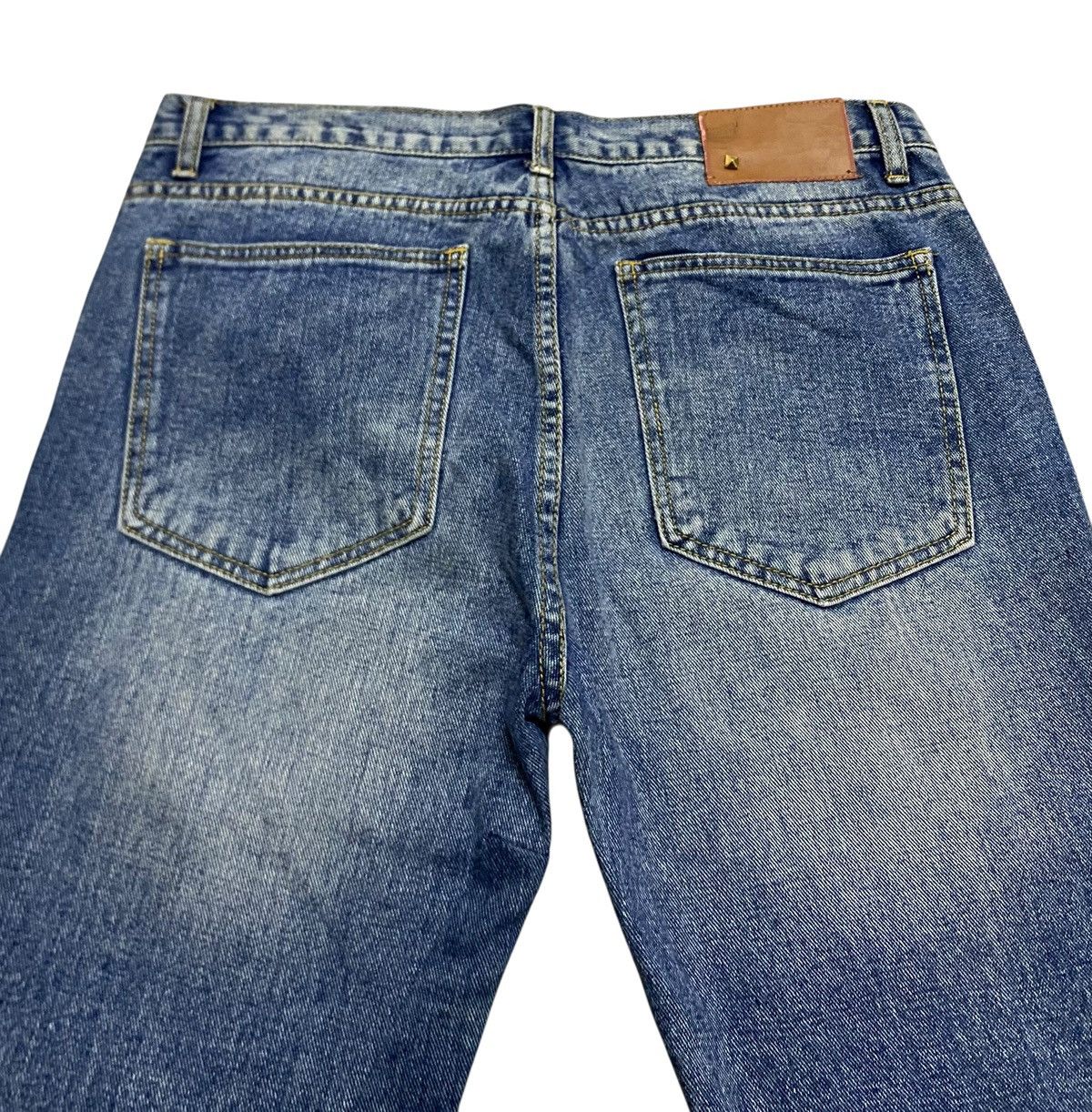 Valentino Very Rare Vintage Valentino Italy Patchwork Jeans 1990s Size US 34 / EU 50 - 4 Thumbnail