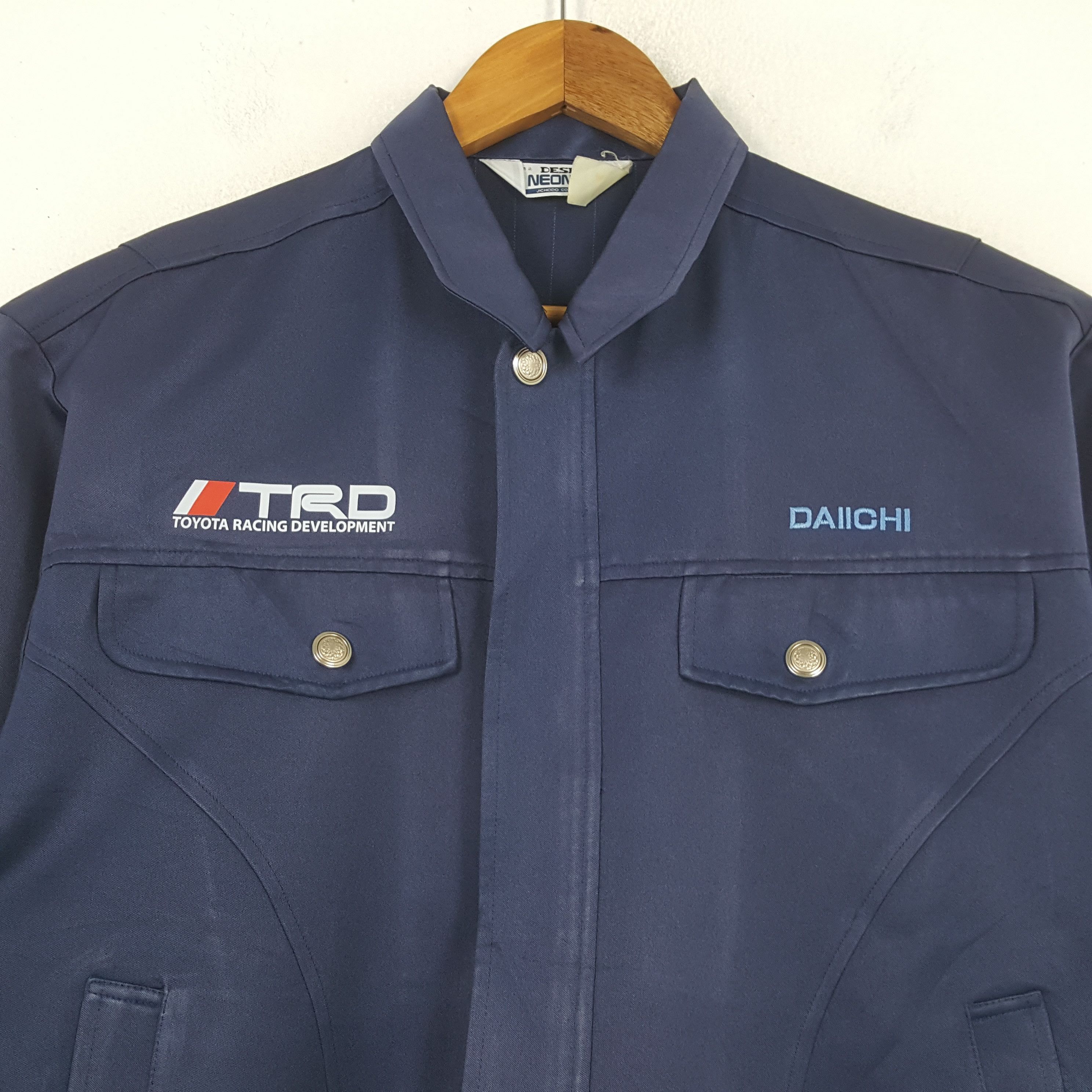 Japanese Brand × Vintage Vintage TRD TOYOTA Japanese Racing Team Custom Jacket C293N4 Size US L / EU 52-54 / 3 - 4 Thumbnail