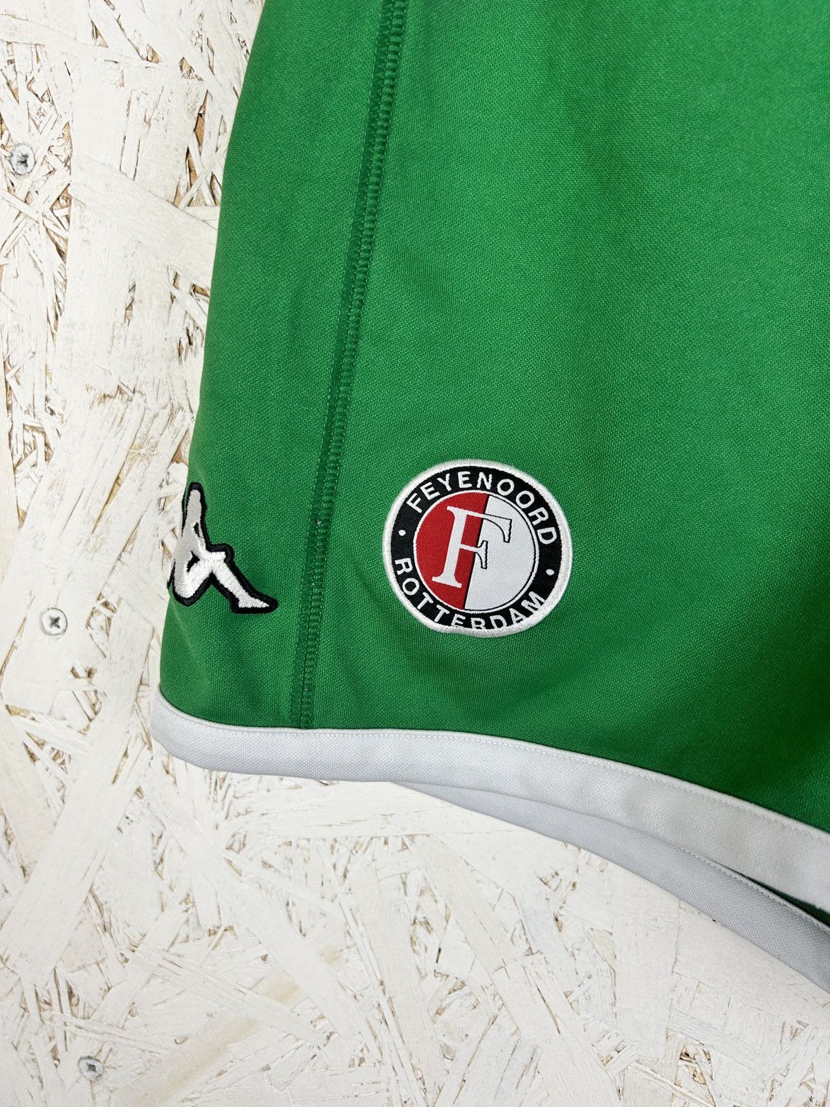 Kappa 00s Kappa Feyenoord Rotterdam 2005/06 Away Kit Soccer Shorts Size US 32 / EU 48 - 2 Thumbnail