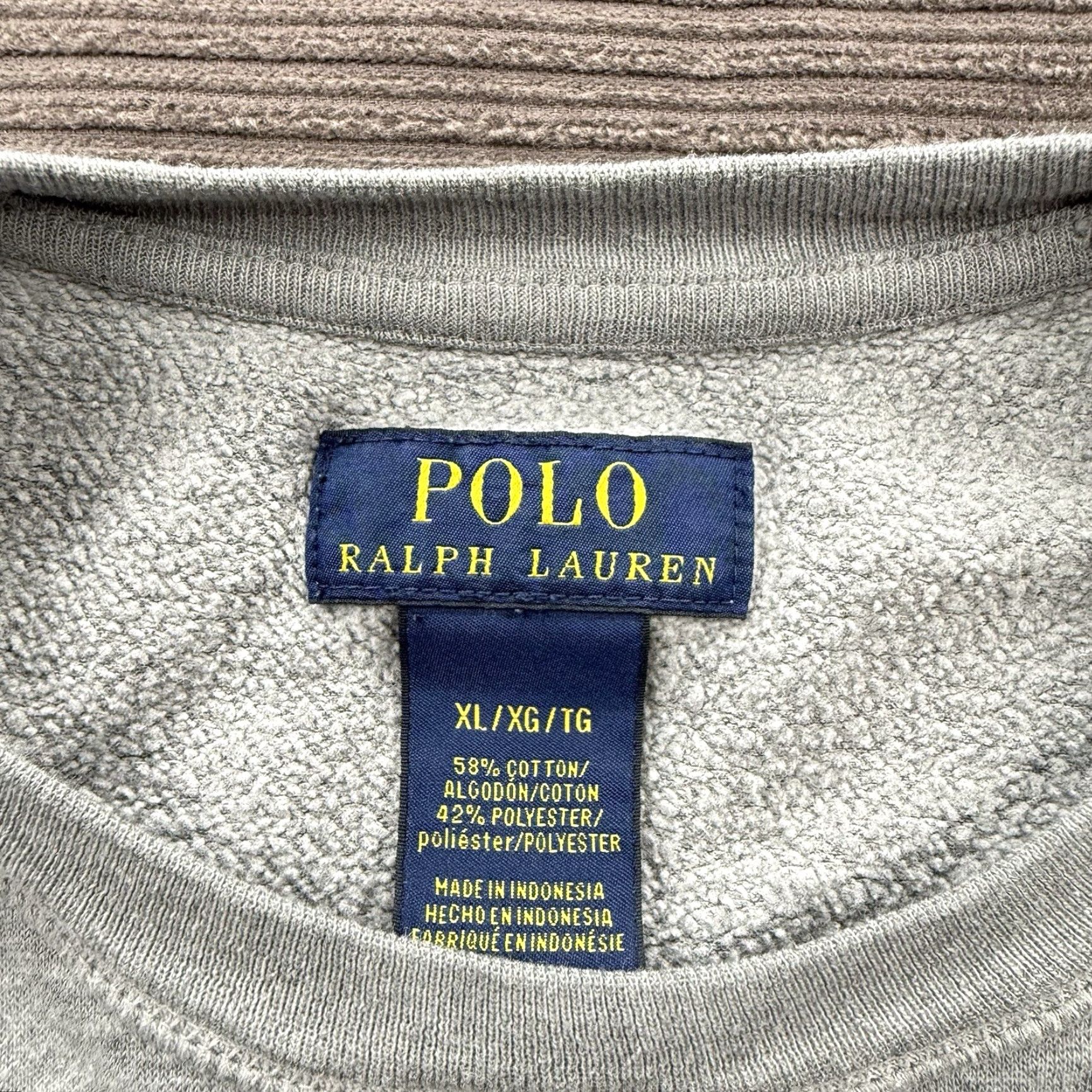 Ralph Lauren Polo Ralph Lauren Shirt Men XL Gray Cotton Long Sleeve Preppy Casual Outdoors Size US XL / EU 56 / 4 - 3 Thumbnail