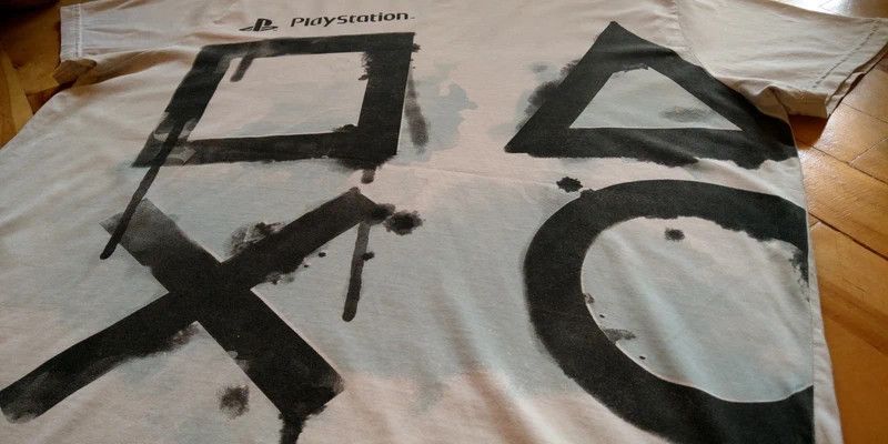 Japanese Brand Original PS3 Release Shirt 2006 Sony PLAYSTATION 3 RARE Boxy Size US XXL / EU 58 / 5 - 2 Thumbnail