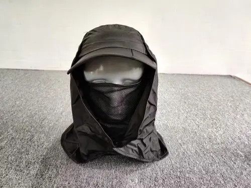 Cccp Gangsta Mesh Camp Hat With Facemask Black Color Size ONE SIZE - 4 Thumbnail