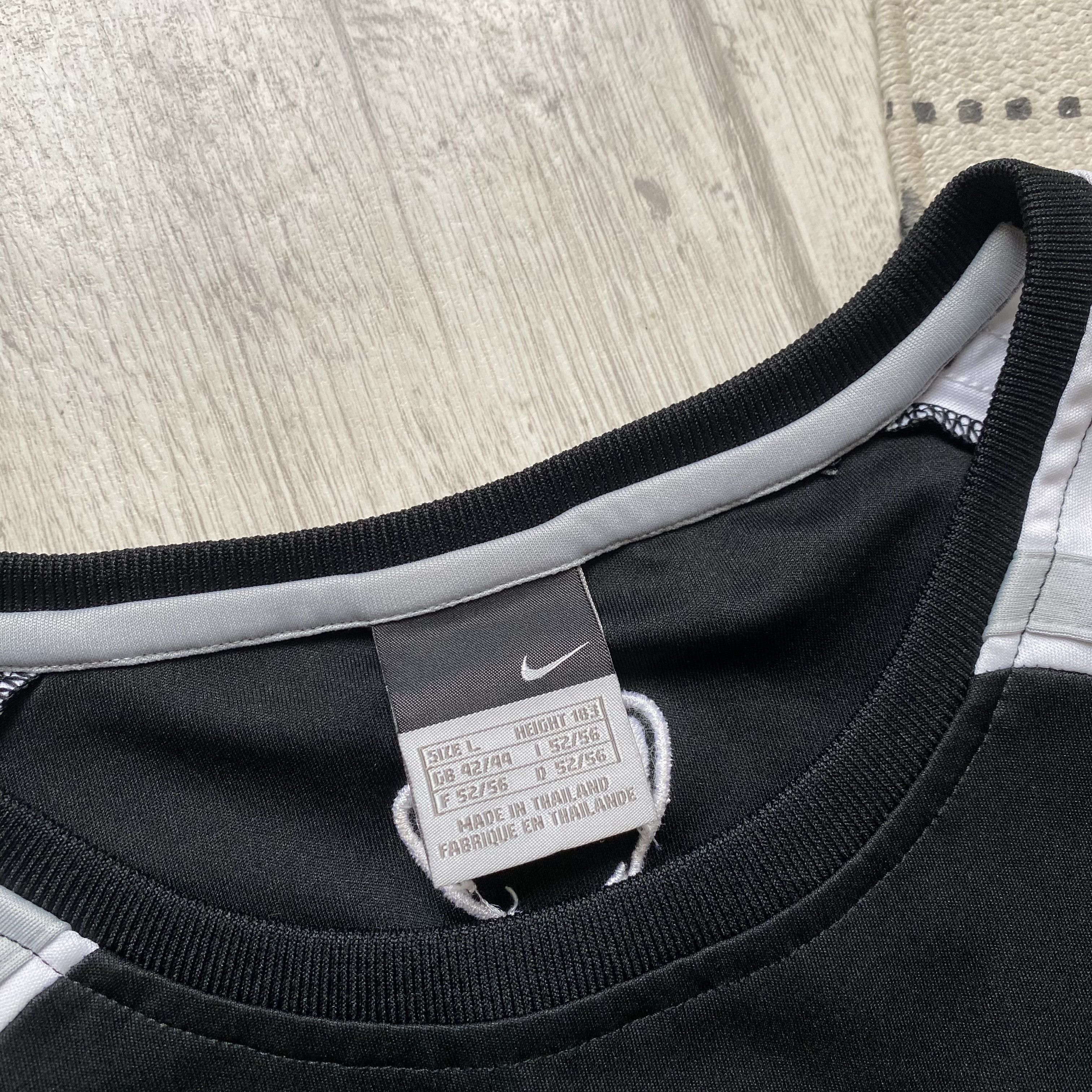 Nike Vintage Nike Center logo tee sleeveless Y2k Drill Size US L / EU 52-54 / 3 - 4 Thumbnail