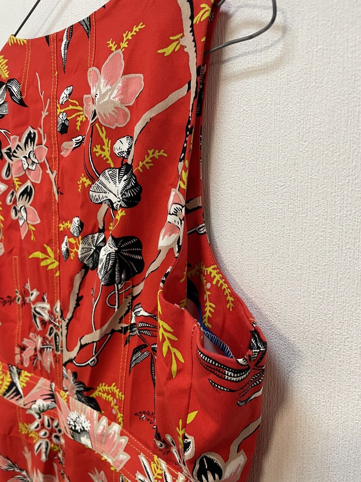 Diane von Furstenberg × Japanese Brand Diane Von Furstenberg Zip Front Sheath Dress Avalon Poppy Size M / US 6-8 / IT 42-44 - 6 Thumbnail