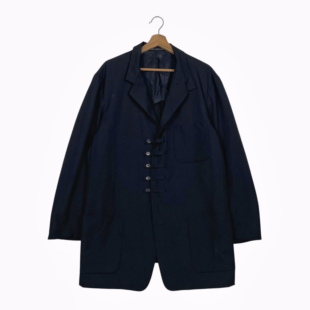 Yohji Yamamoto Yohji Yamamoto Pour Homme AW18 - Wool 5BS Long