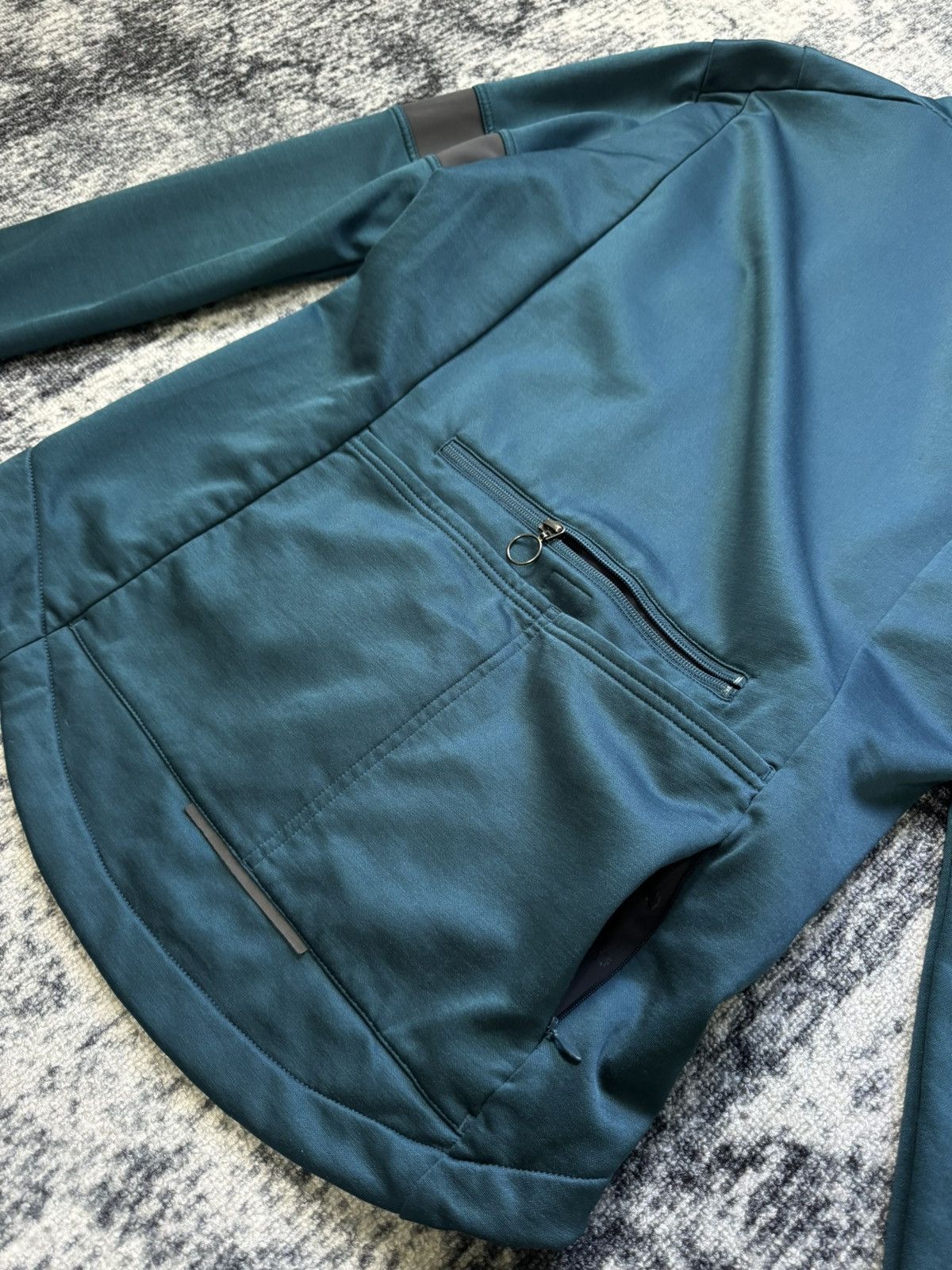 Rapha Rapha Mens Winter Jersey Teal Merino Wool Blend 3 Vents Size US L / EU 52-54 / 3 - 9 Thumbnail