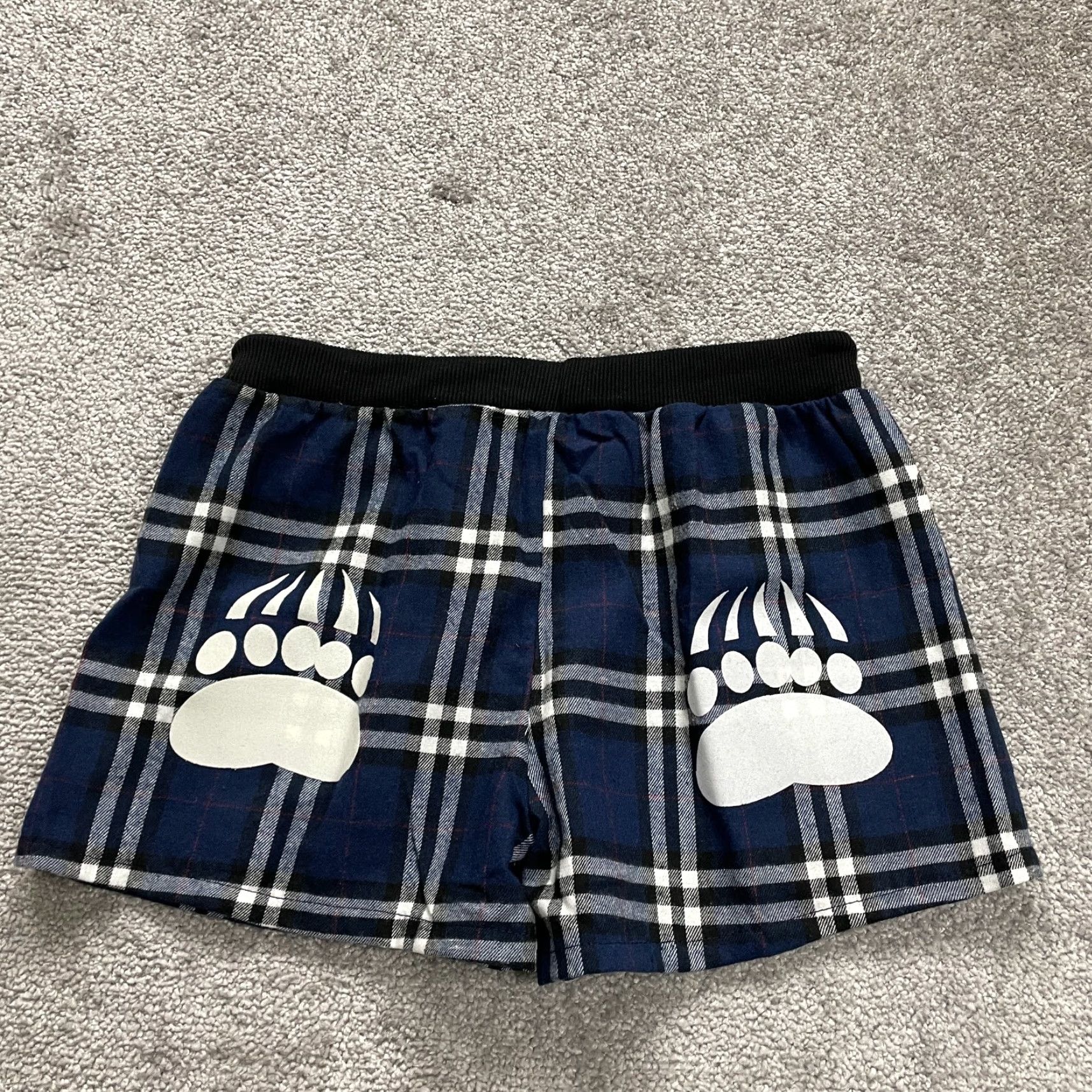 Vintage VINTAGE Eagle Ridge Cana Collection Sweat Shorts Womens S Blue Plaid NWT New Size 28" / US 6 / IT 42 - 2 Thumbnail