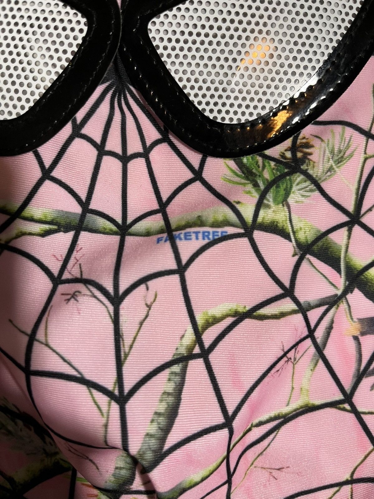 Asspizza Faketree Pink Camo Spiderman Mask Size ONE SIZE - 3 Thumbnail
