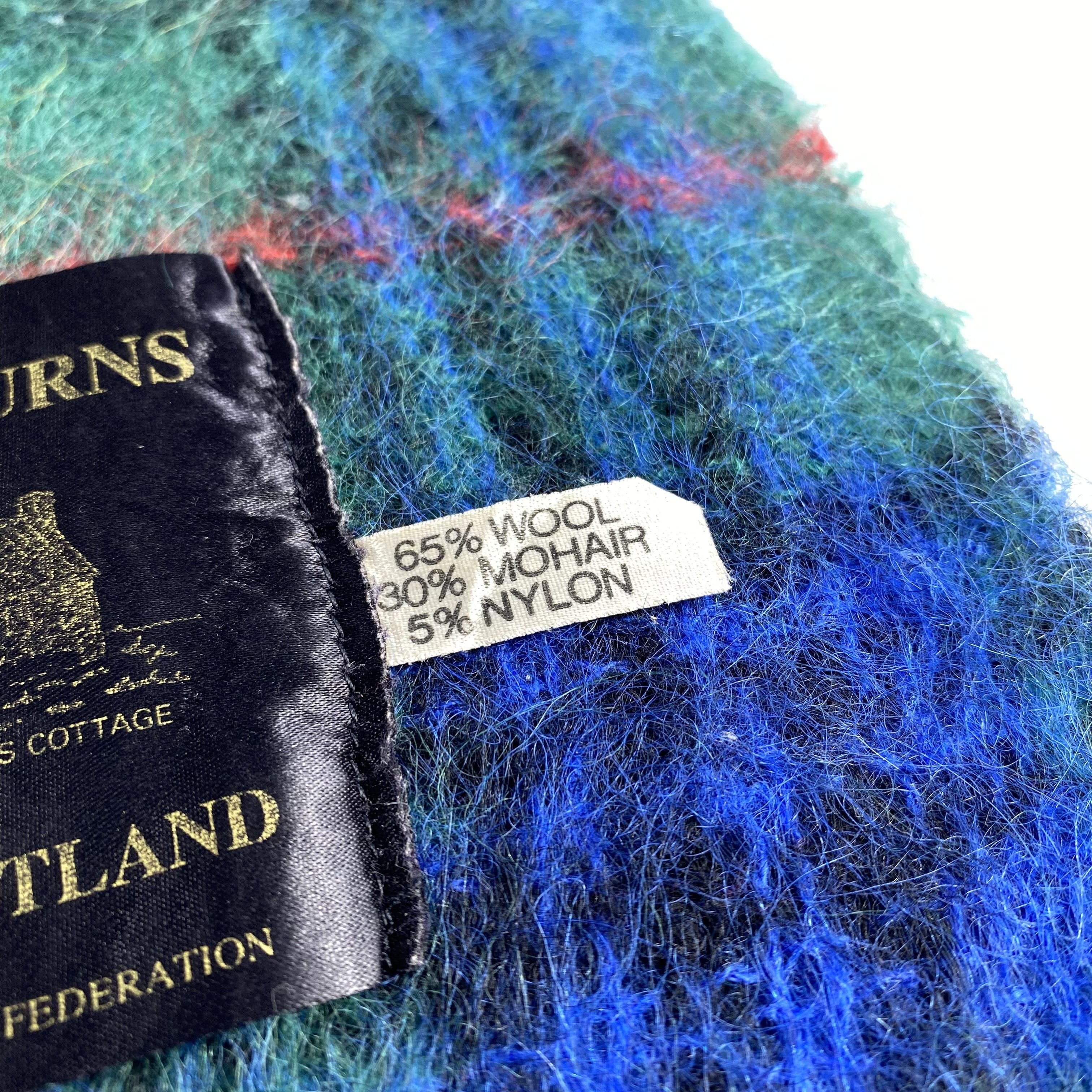 Other Vintage Robert Burns Scarf Neck Wrap Mohair Muffler Size ONE SIZE - 6 Thumbnail