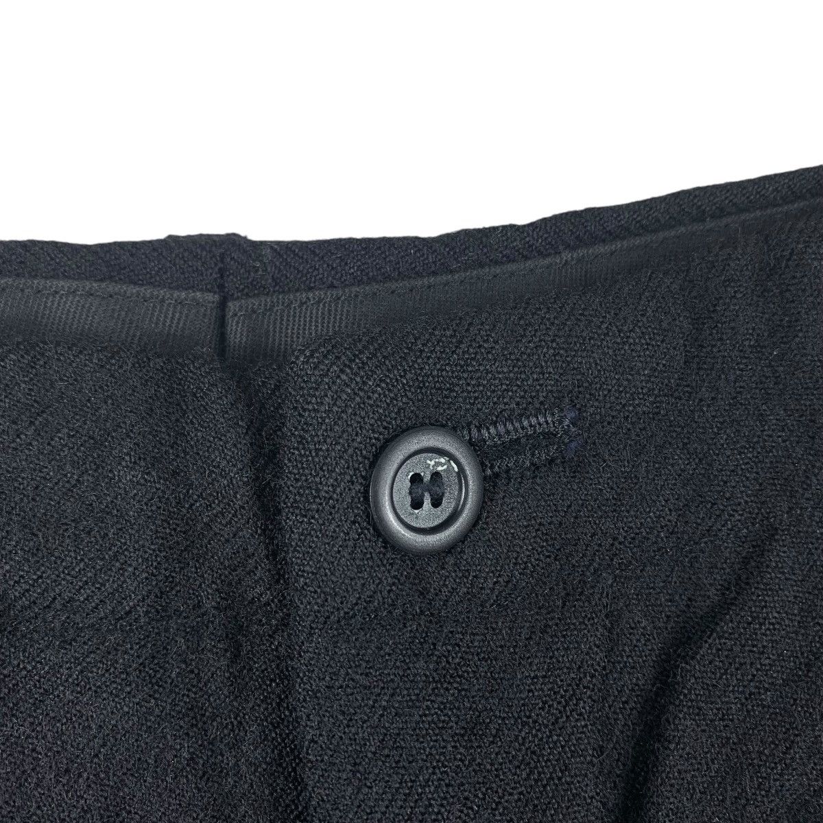 Issey Miyake × Japanese Brand × Tete Homme Vintage TETE HOMME issey miyake baggy wide wool pants Size US 28 / EU 44 - 5 Thumbnail