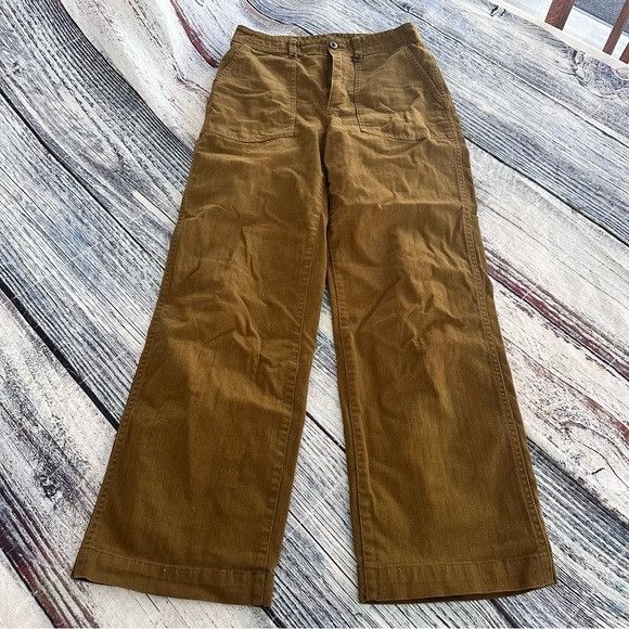 Madewell Madewell The Perfect Vintage Wide-Leg Pant: Utility Edition- Size 26" / US 2 / IT 38 - 4 Thumbnail