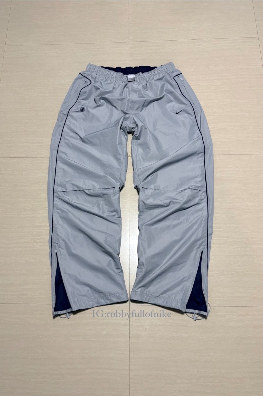 Nike EXTREMELY RARE VINTAGE NIKE SHOX TRACK PANTS🔥 Size US 37 - 1 Thumbnail