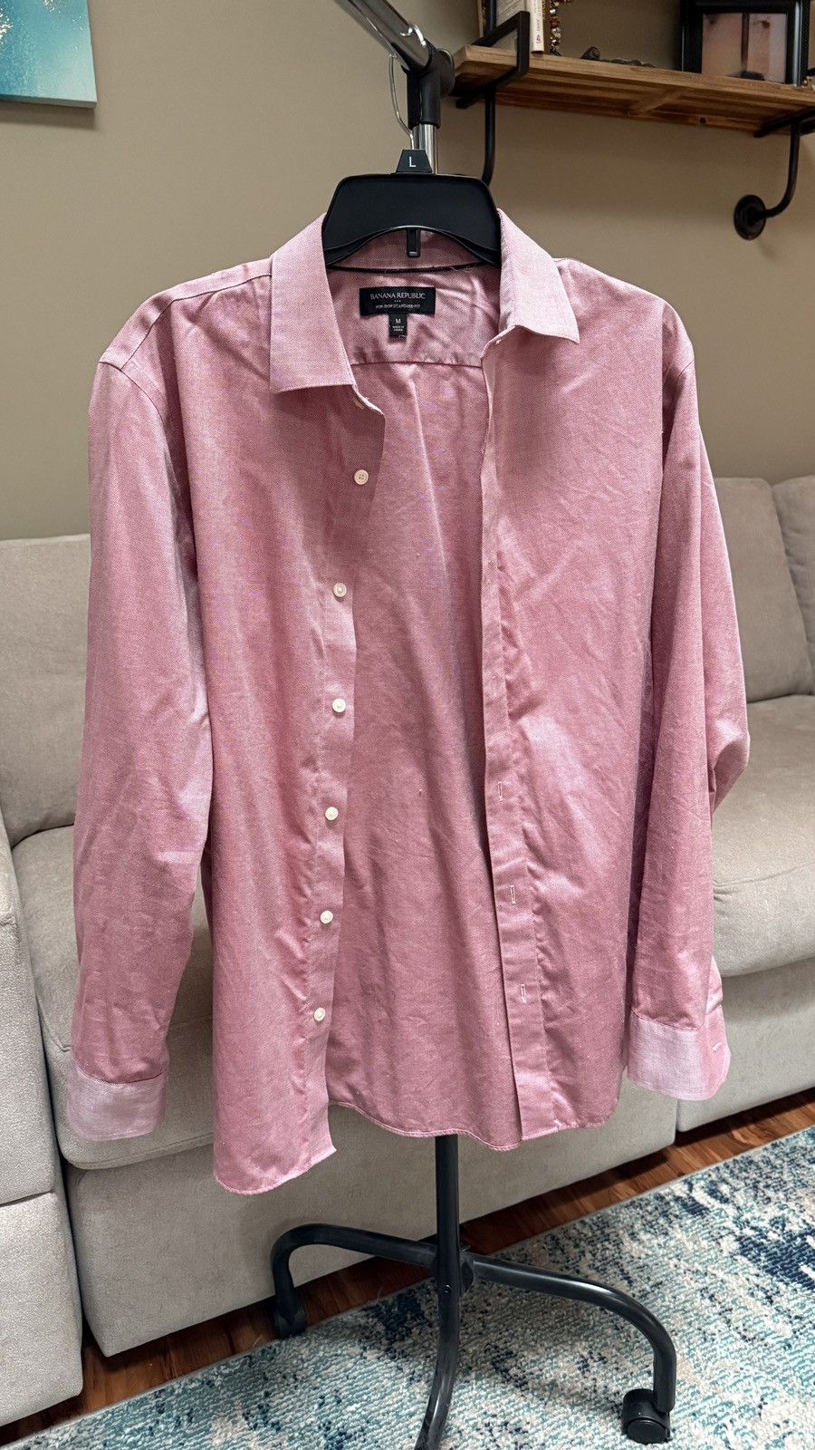 Banana Republic Banana Republic Standard Fit Button Up Size US M / EU 48-50 / 2 - 1 Thumbnail