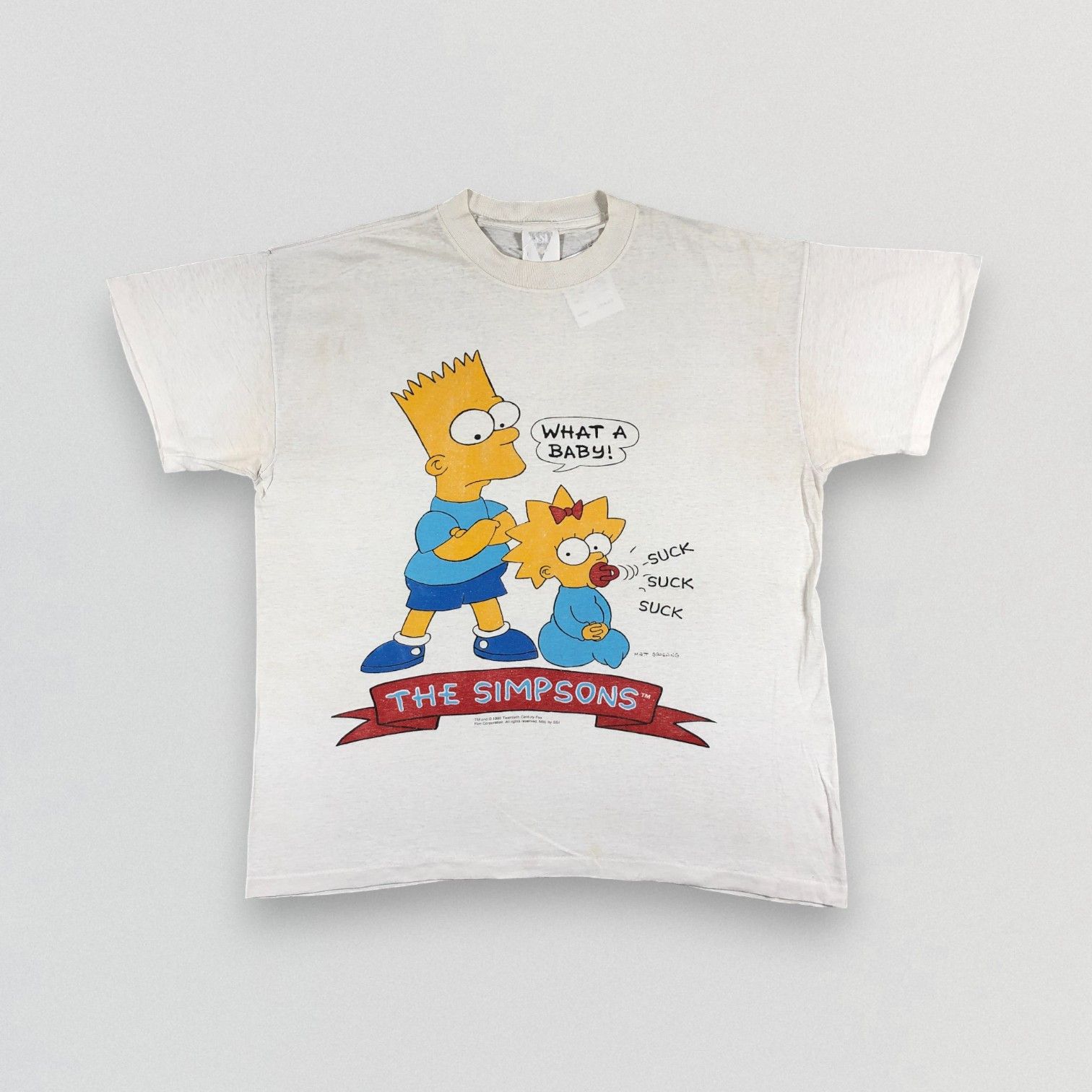 The Simpsons Vintage 90s The Simpsons T-shirt Size US L / EU 52-54 / 3 - 1 Thumbnail