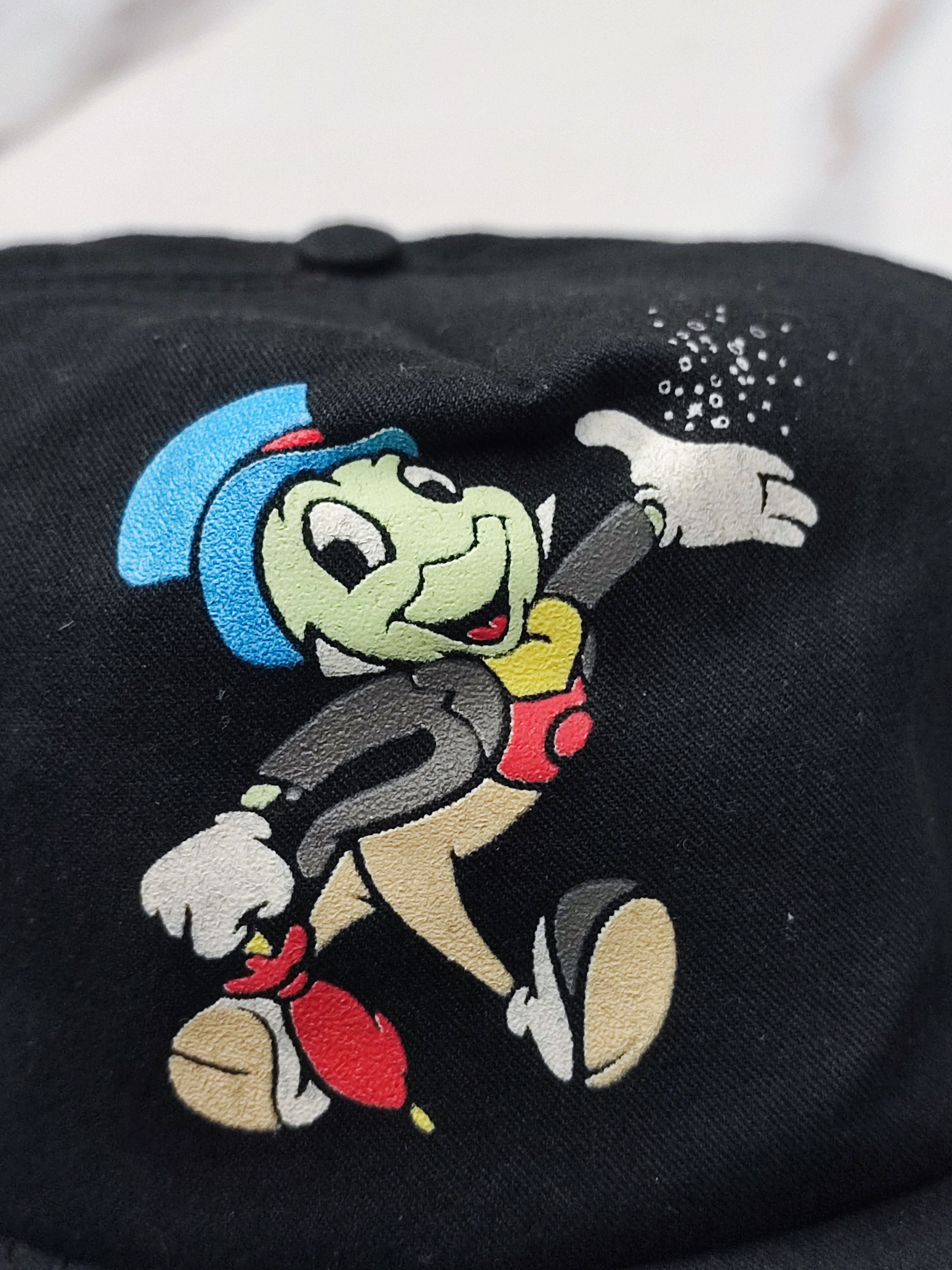 Vintage Vintage 90's Disney Promotion Jiminy Cricket Snapback hat Size ONE SIZE - 8 Thumbnail