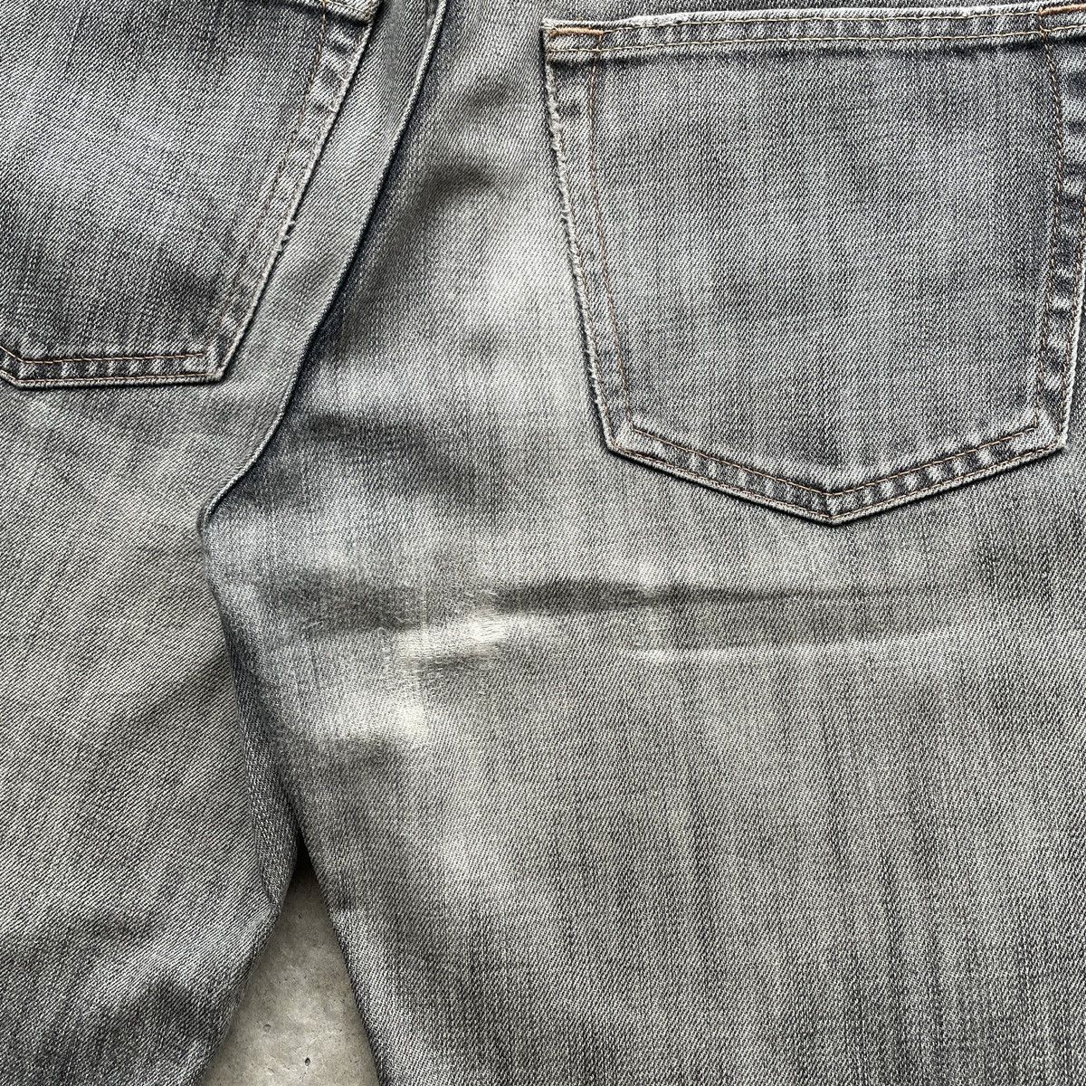 Japanese Brand × Jean × Vintage Vintage Japan Distressed Black Faded Jeans Pants Denim W30 Size US 30 / EU 46 - 9 Thumbnail
