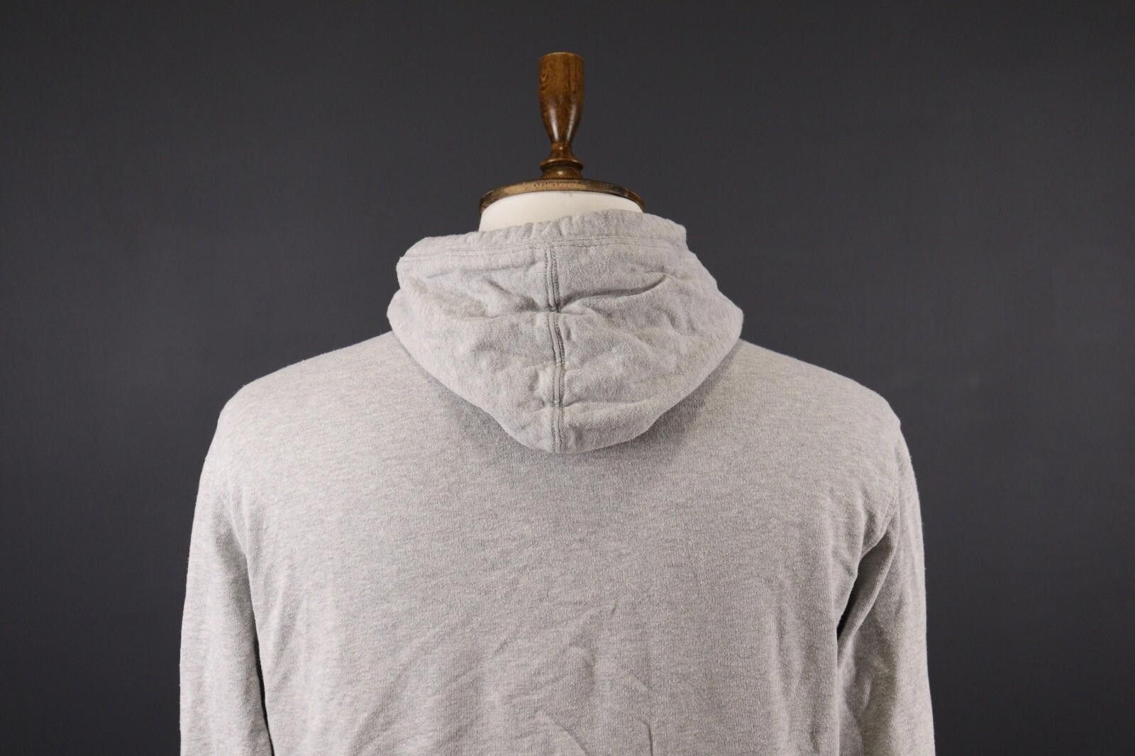 Napapijri Napapijri Big Logo Gray Sweatshirt Hoodie Size XL Size US XL / EU 56 / 4 - 7 Thumbnail