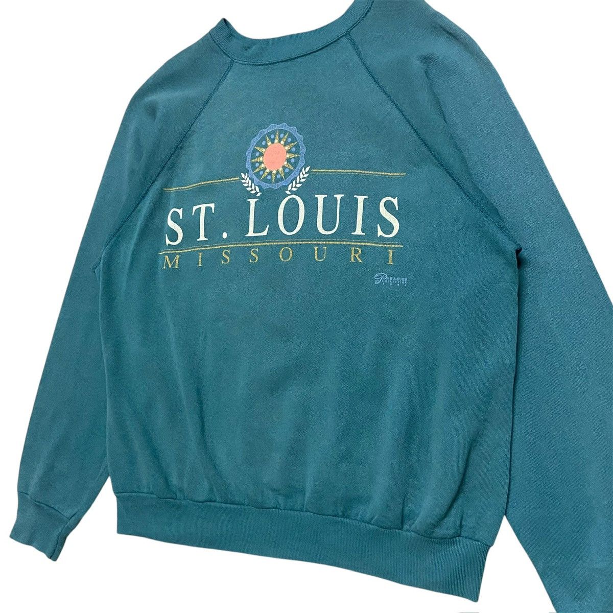 Tultex × Vintage Vintage St.Louis Missouri Crewneck Sweatshirt Size US L / EU 52-54 / 3 - 2 Thumbnail