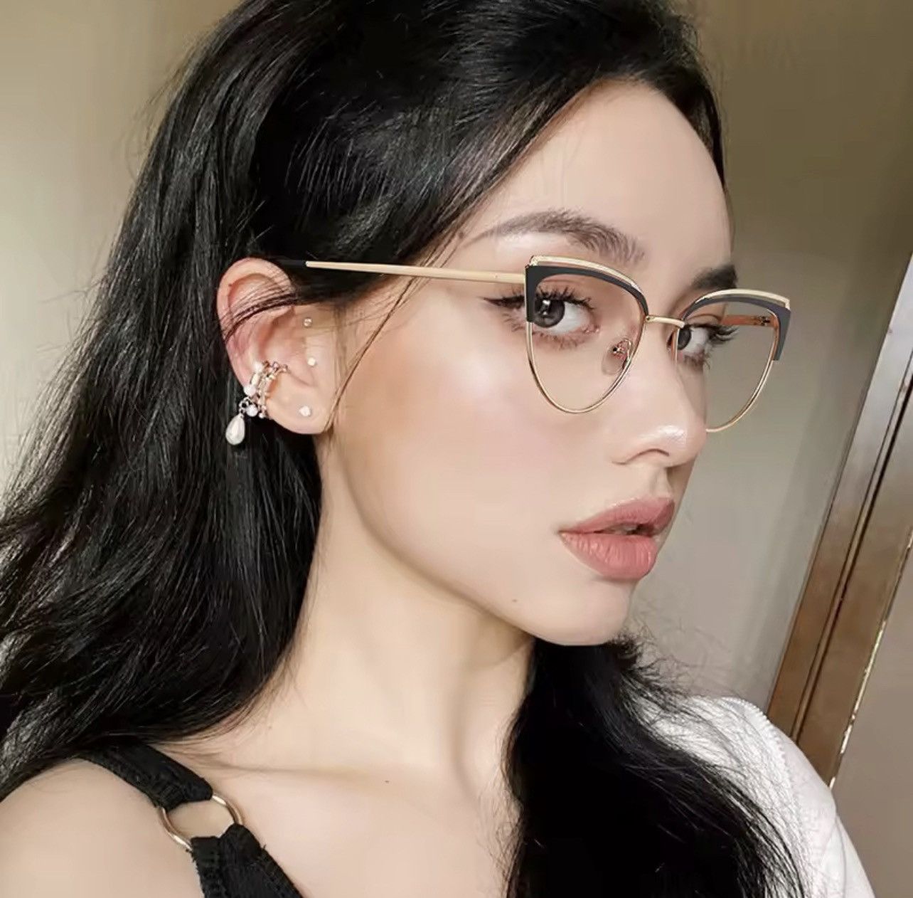 Other Classic Cat-eye Metal Multi-color Women's Photochromic Size ONE SIZE - 4 Thumbnail