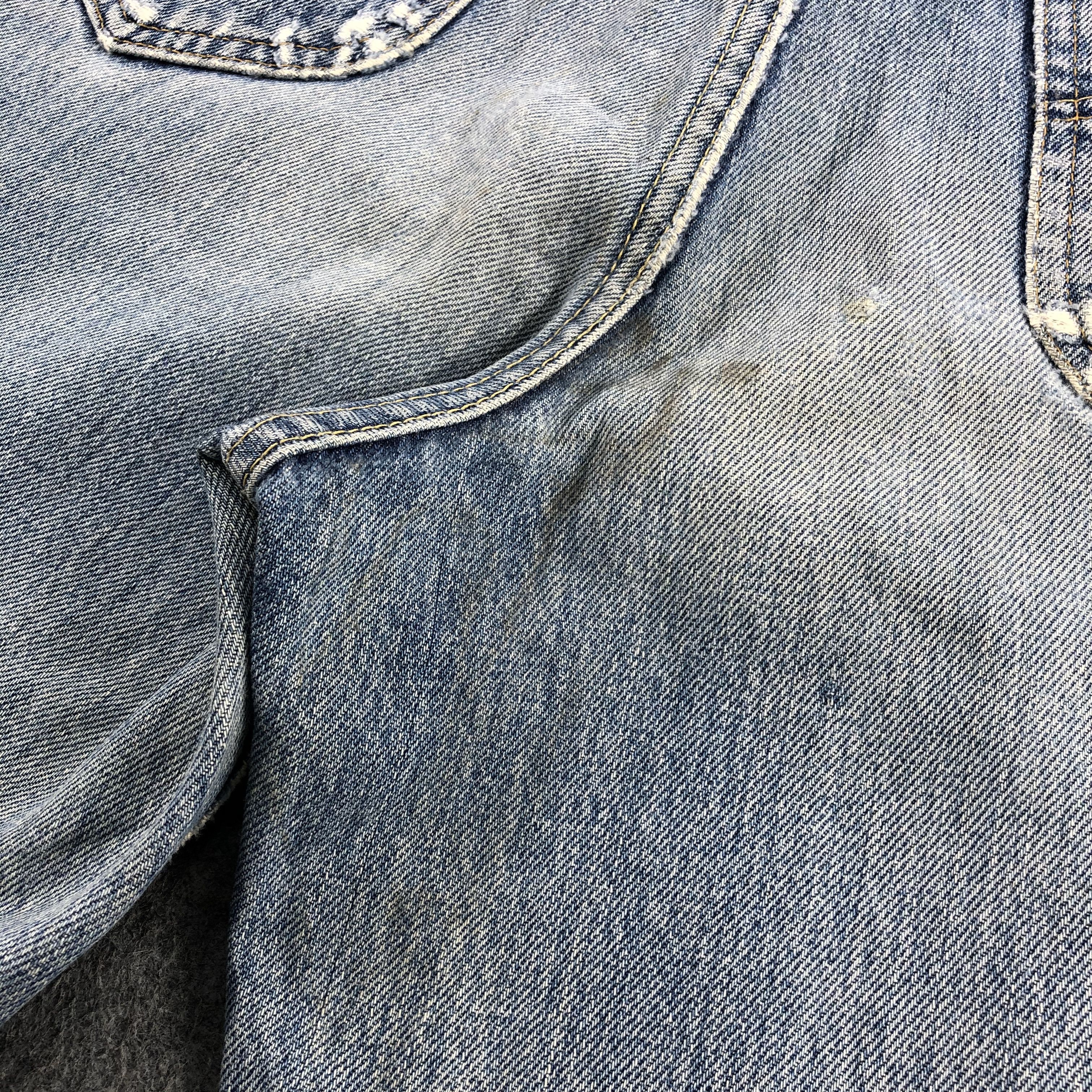Lee Vintage Blue Wash Lee Jeans-J1847 Size US 32 / EU 48 - 9 Thumbnail
